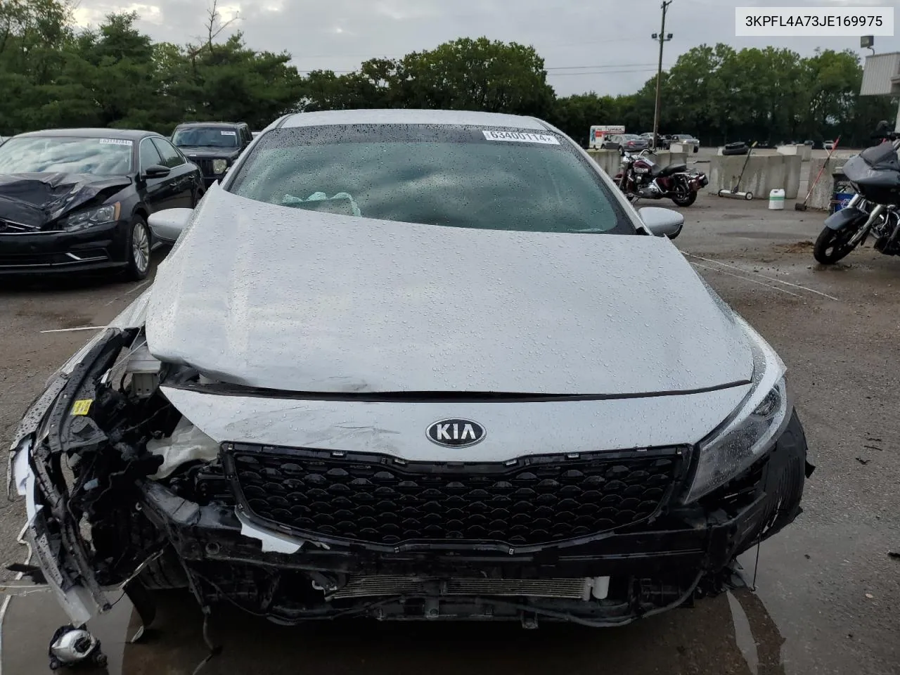 2018 Kia Forte Lx VIN: 3KPFL4A73JE169975 Lot: 63400114