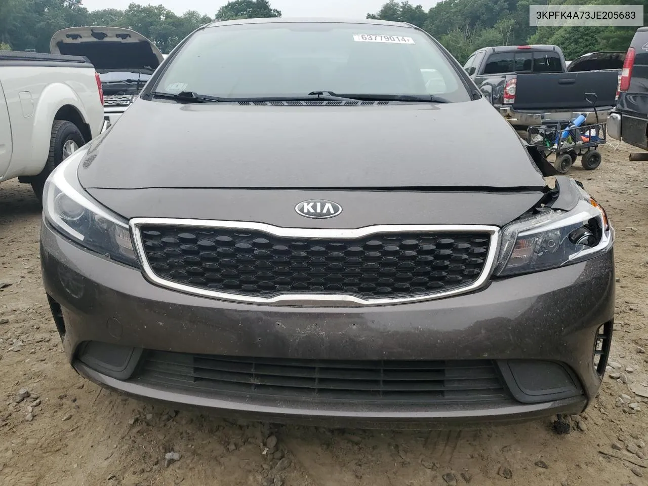 3KPFK4A73JE205683 2018 Kia Forte Lx