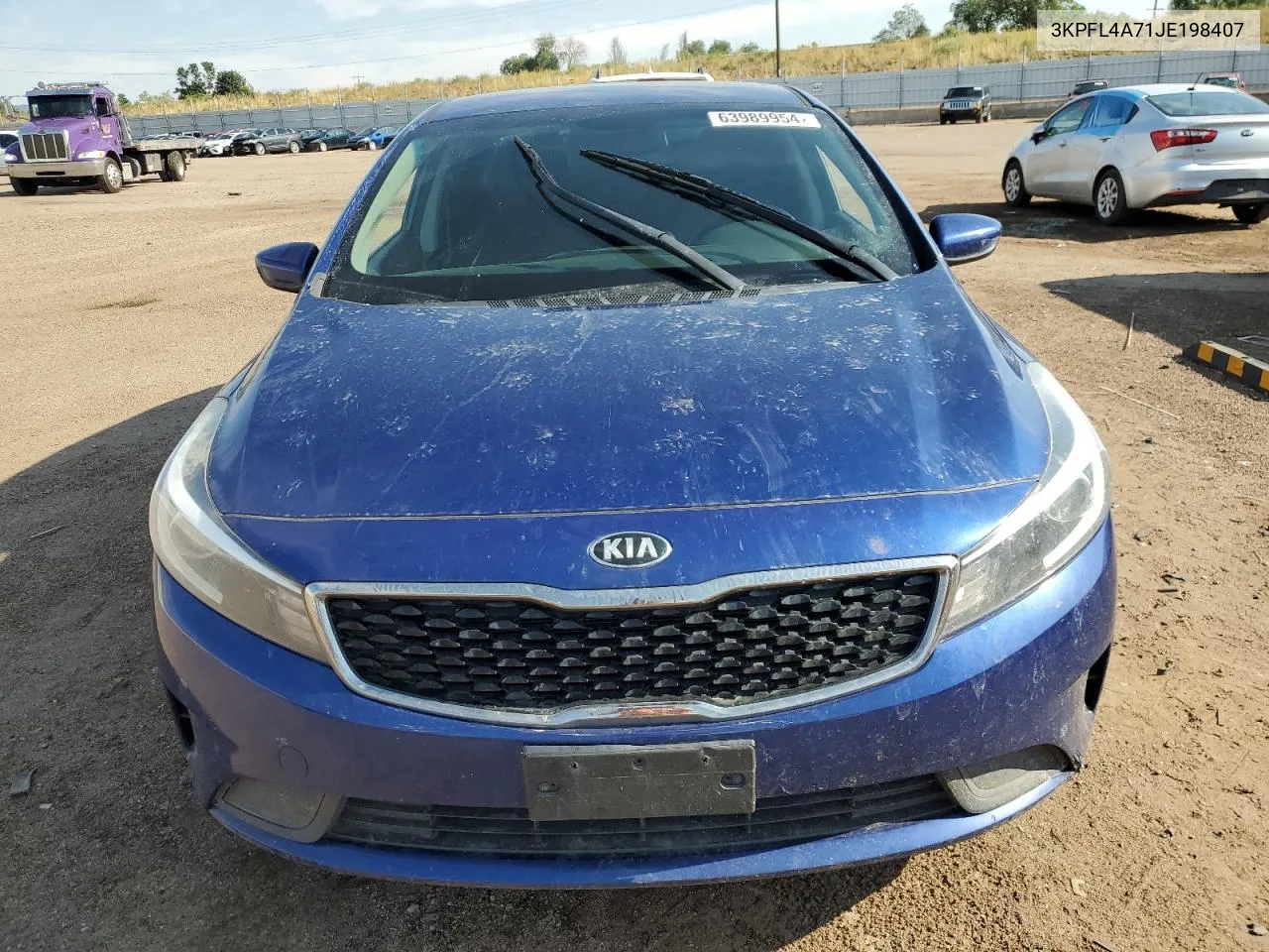 3KPFL4A71JE198407 2018 Kia Forte Lx