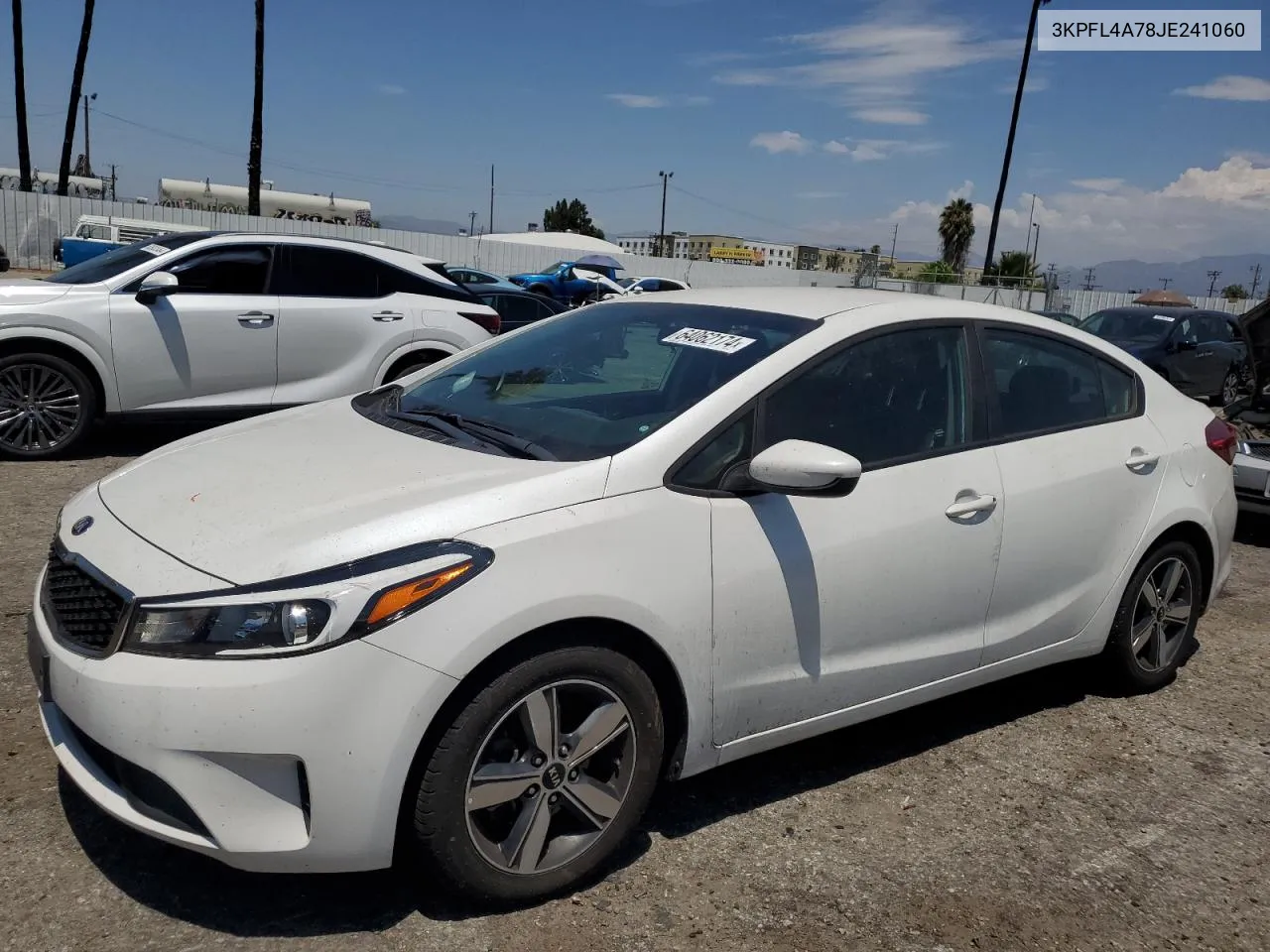 2018 Kia Forte Lx VIN: 3KPFL4A78JE241060 Lot: 64062174