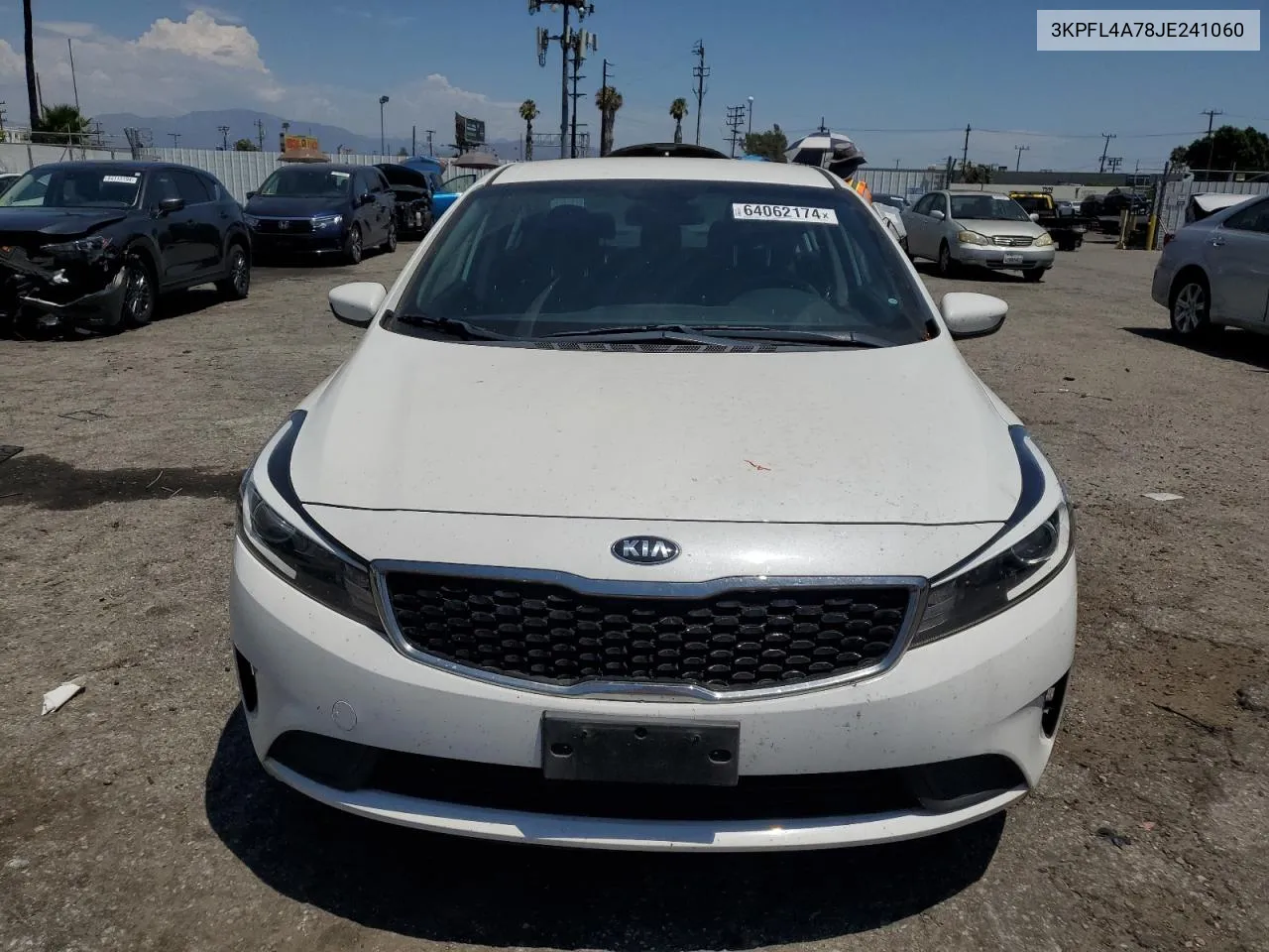 2018 Kia Forte Lx VIN: 3KPFL4A78JE241060 Lot: 64062174