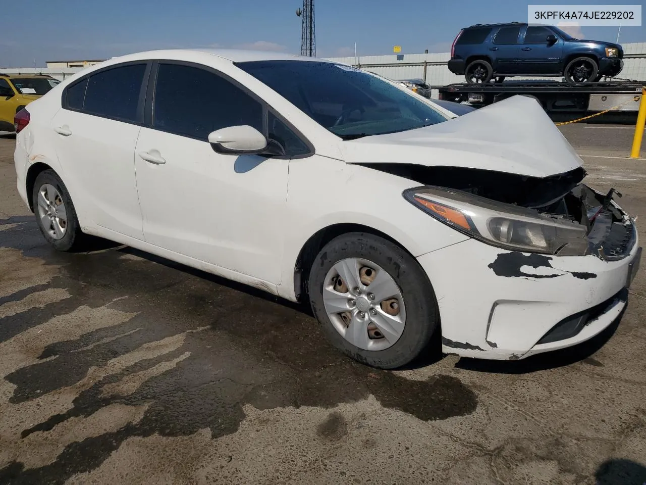 2018 Kia Forte Lx VIN: 3KPFK4A74JE229202 Lot: 64588814