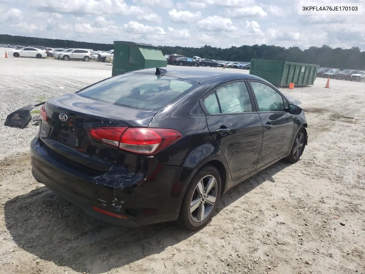 2018 Kia Forte Lx VIN: 3KPFL4A76JE170103 Lot: 64656774