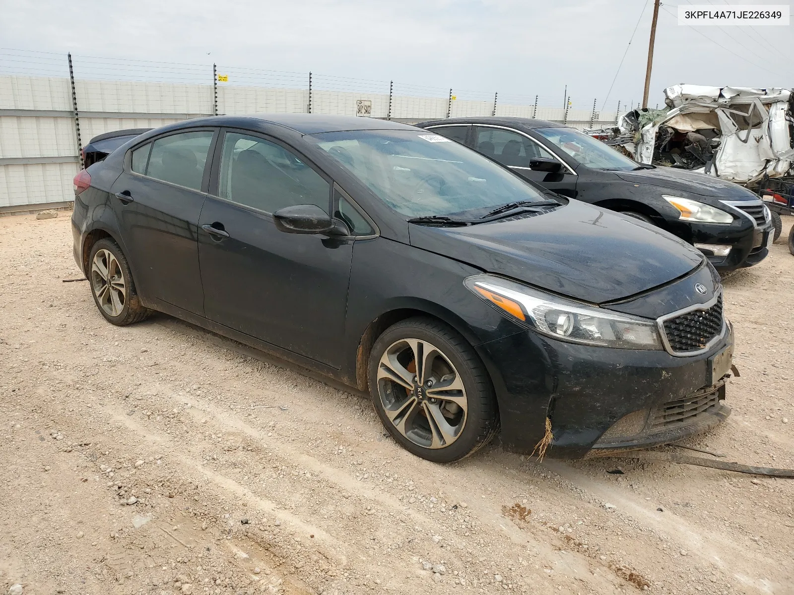 2018 Kia Forte Lx VIN: 3KPFL4A71JE226349 Lot: 64885914