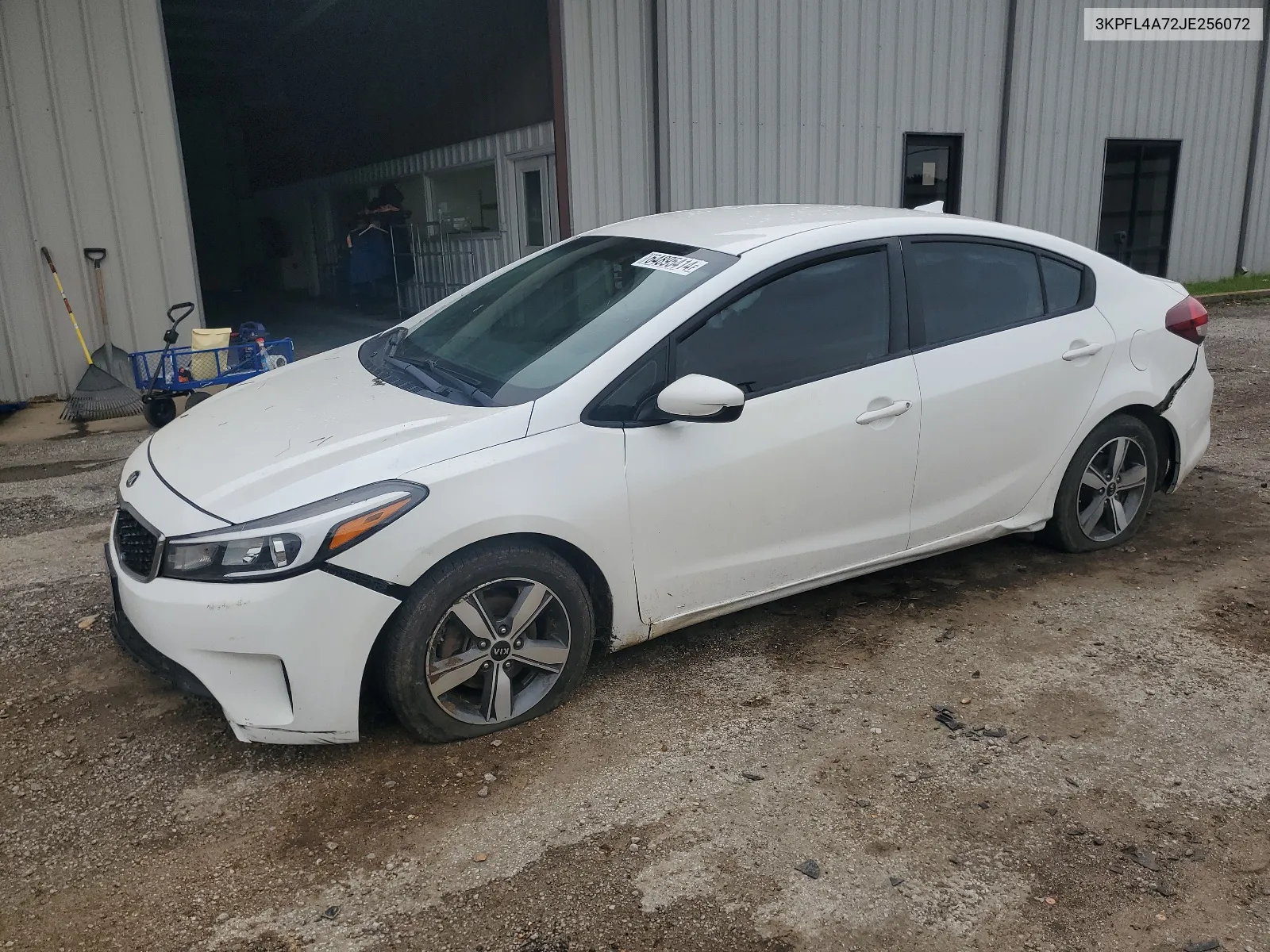 2018 Kia Forte Lx VIN: 3KPFL4A72JE256072 Lot: 64895414