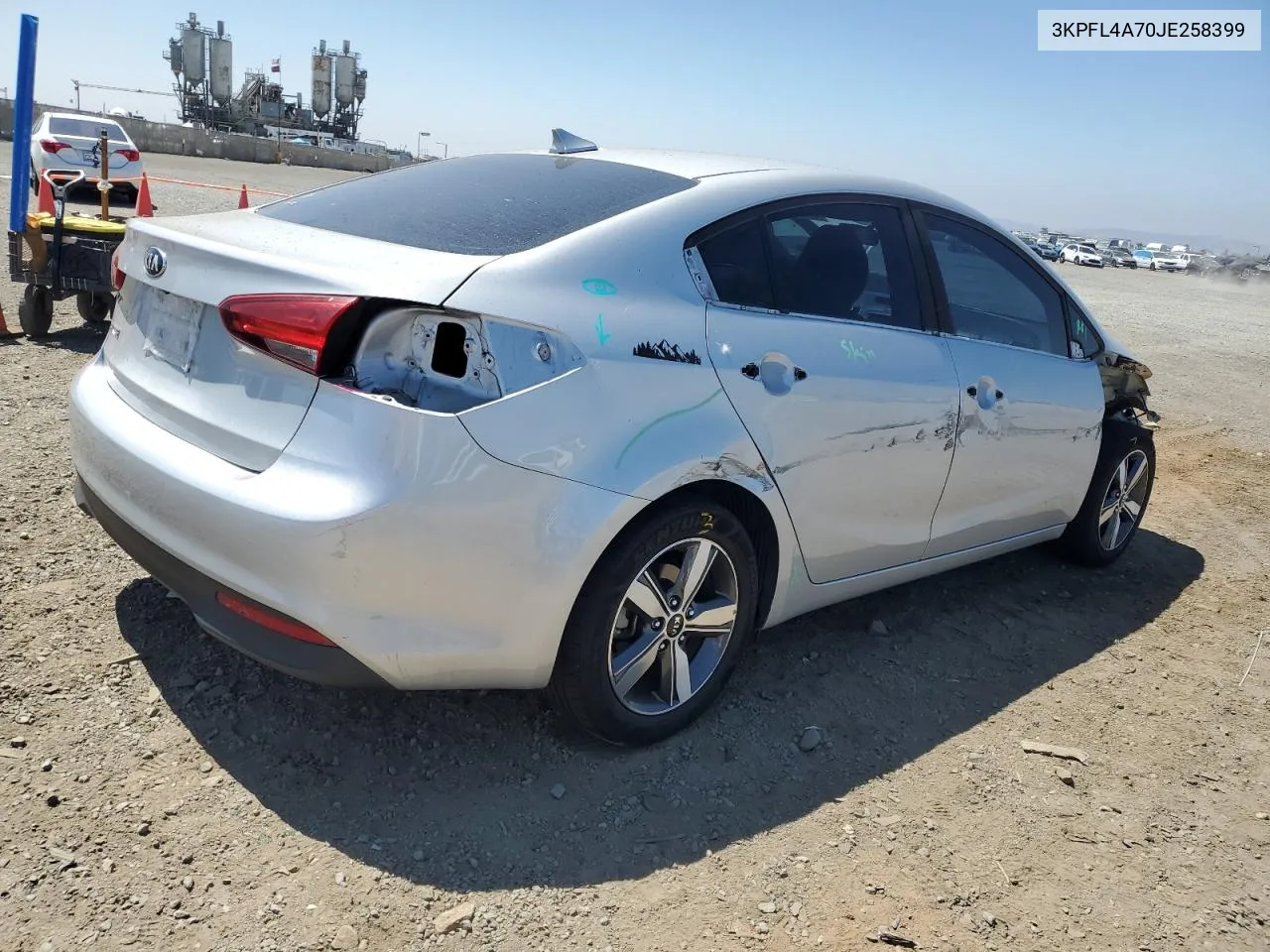 2018 Kia Forte Lx VIN: 3KPFL4A70JE258399 Lot: 64898554