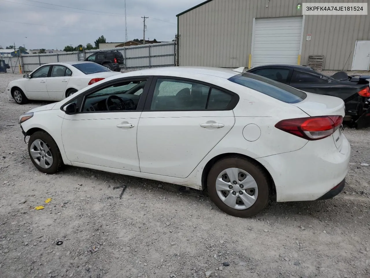 3KPFK4A74JE181524 2018 Kia Forte Lx