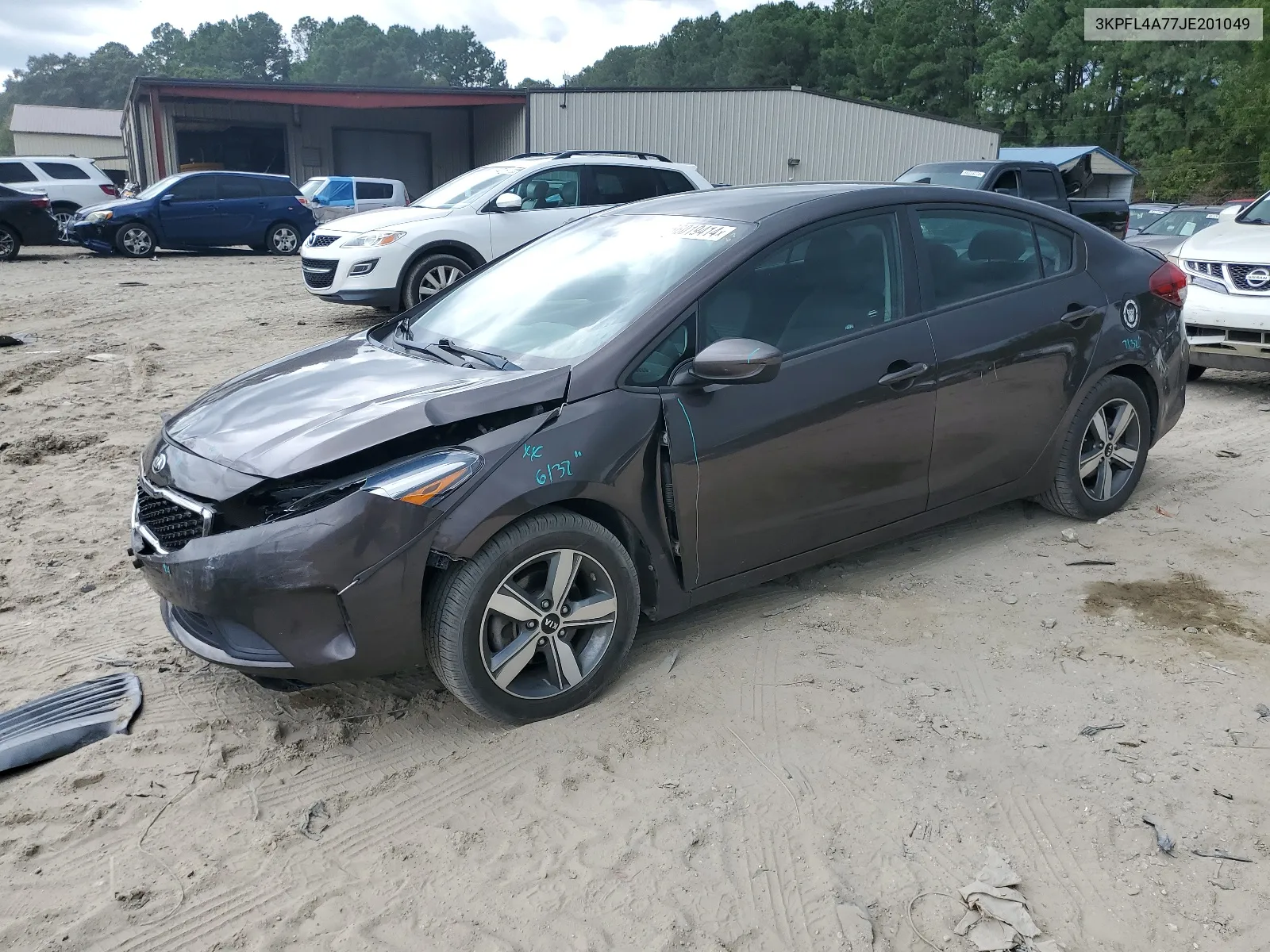 2018 Kia Forte Lx VIN: 3KPFL4A77JE201049 Lot: 66019414