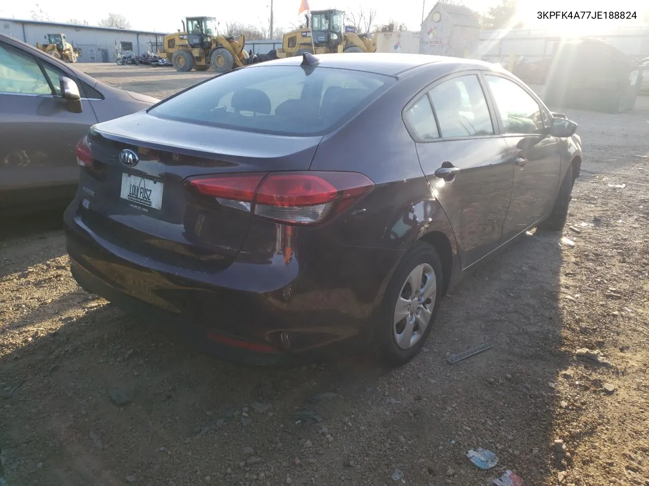 2018 Kia Forte Lx VIN: 3KPFK4A77JE188824 Lot: 66140591