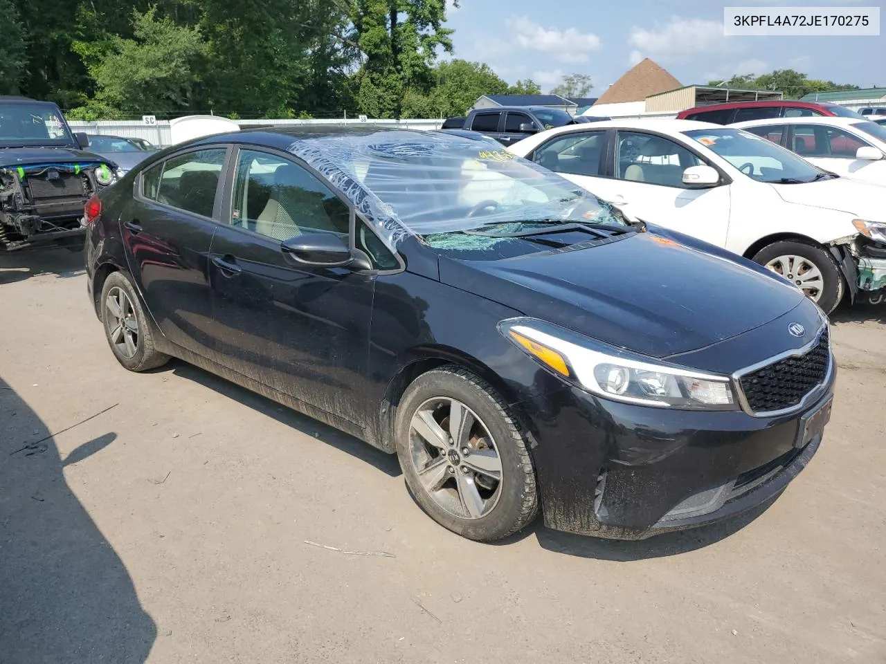 2018 Kia Forte Lx VIN: 3KPFL4A72JE170275 Lot: 66199784