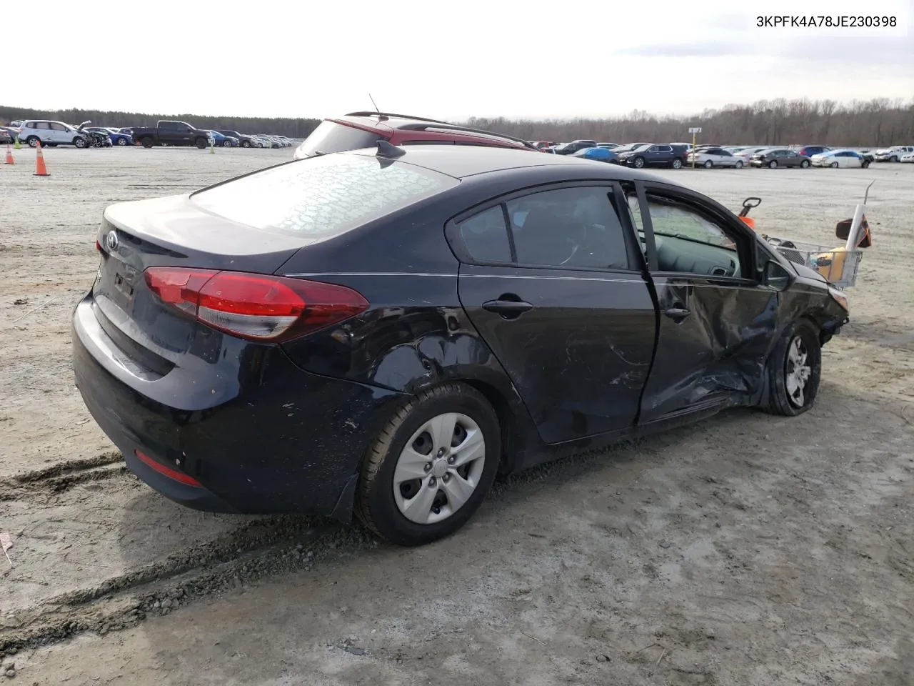 3KPFK4A78JE230398 2018 Kia Forte Lx