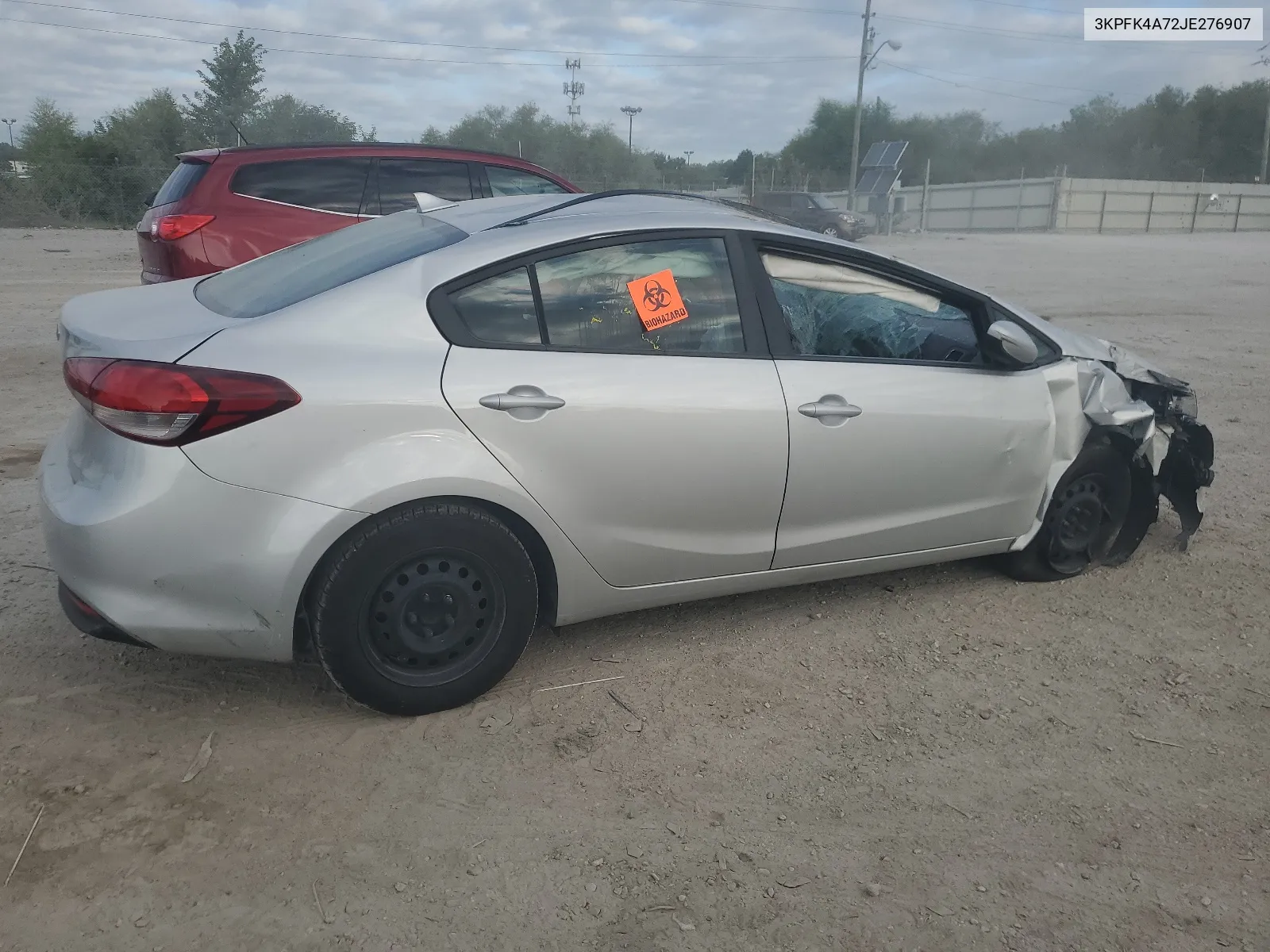 3KPFK4A72JE276907 2018 Kia Forte Lx