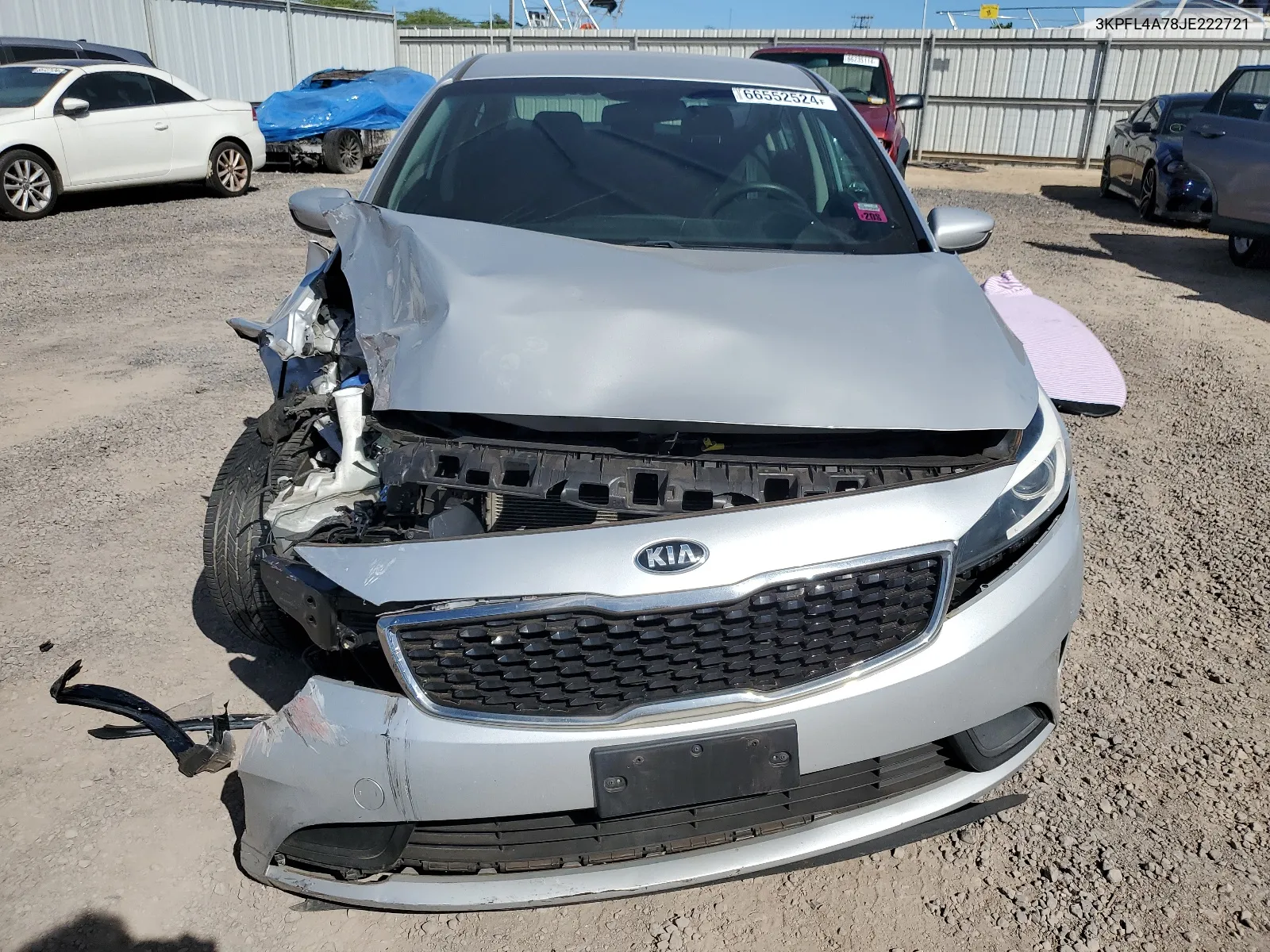 3KPFL4A78JE222721 2018 Kia Forte Lx