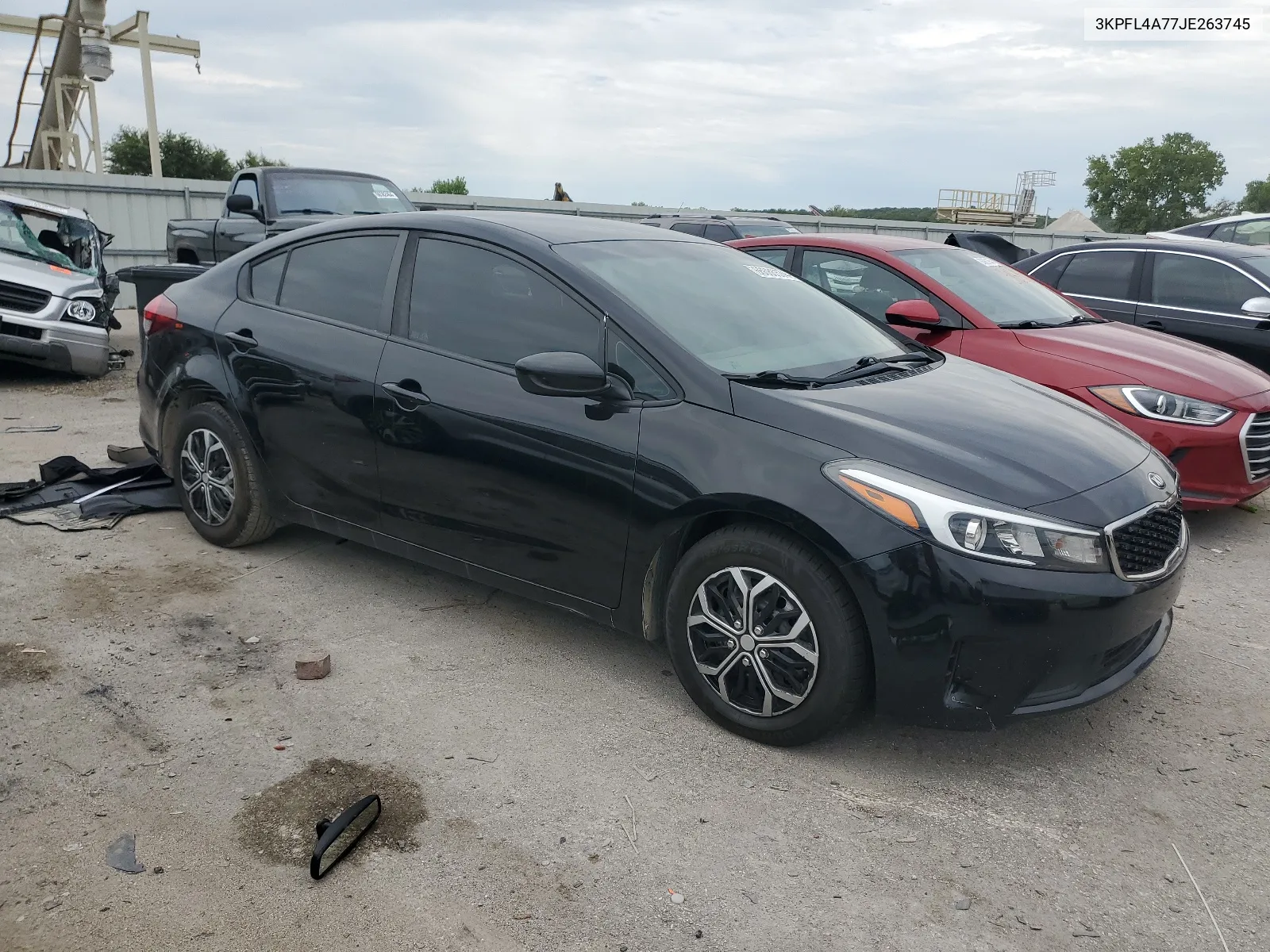 2018 Kia Forte Lx VIN: 3KPFL4A77JE263745 Lot: 66686574