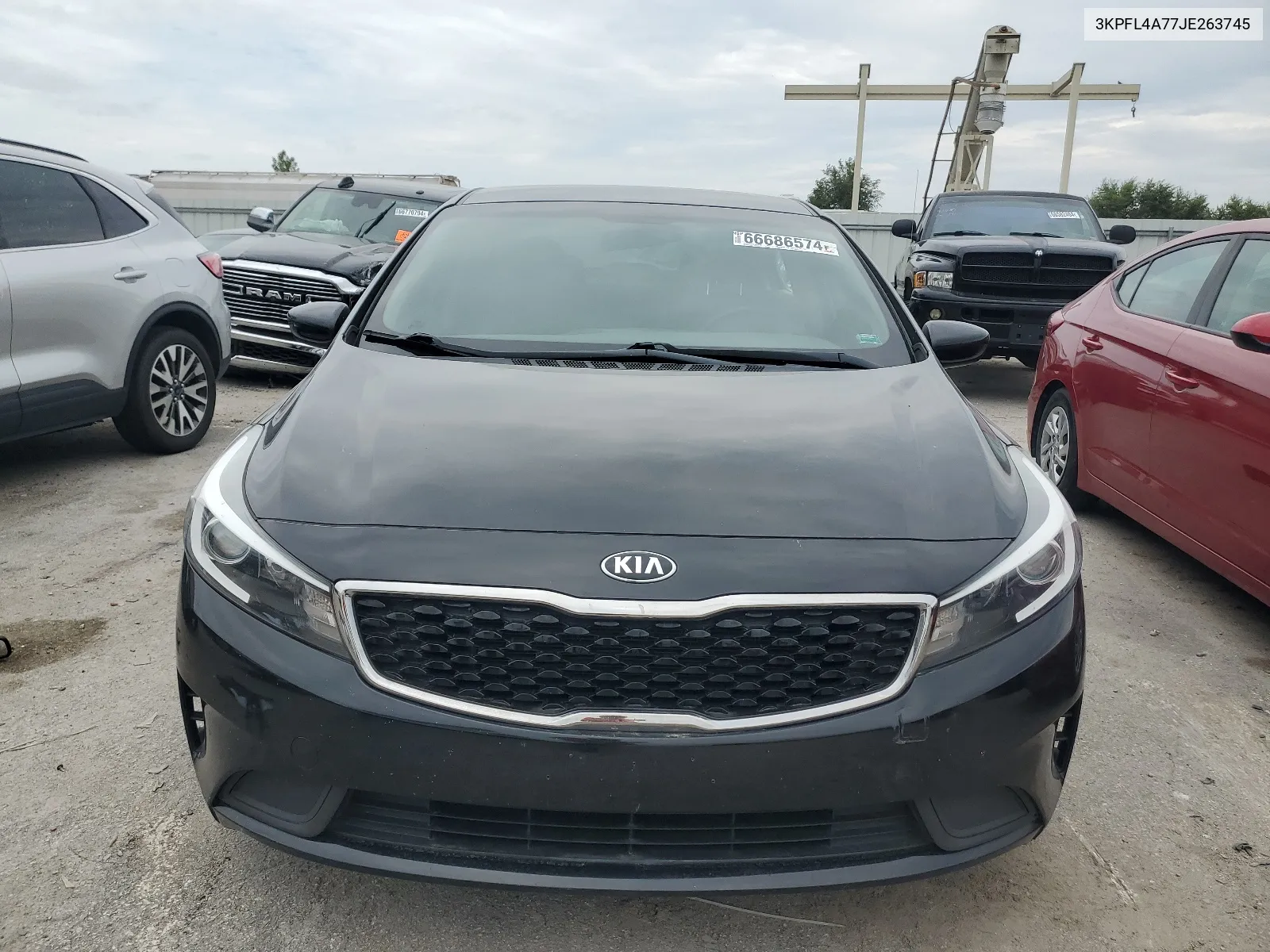 3KPFL4A77JE263745 2018 Kia Forte Lx