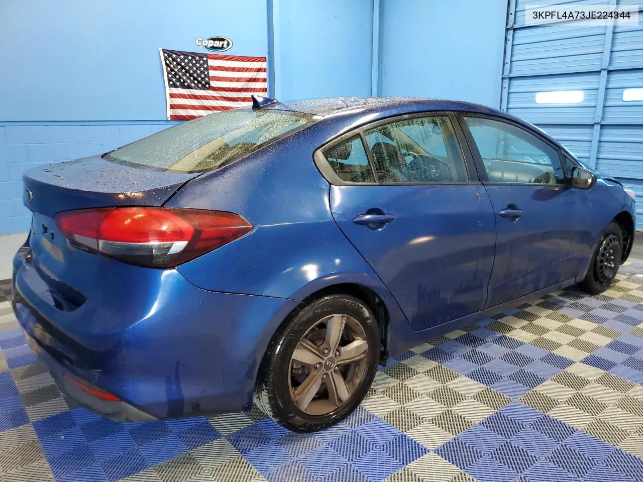 2018 Kia Forte Lx VIN: 3KPFL4A73JE224344 Lot: 66870894