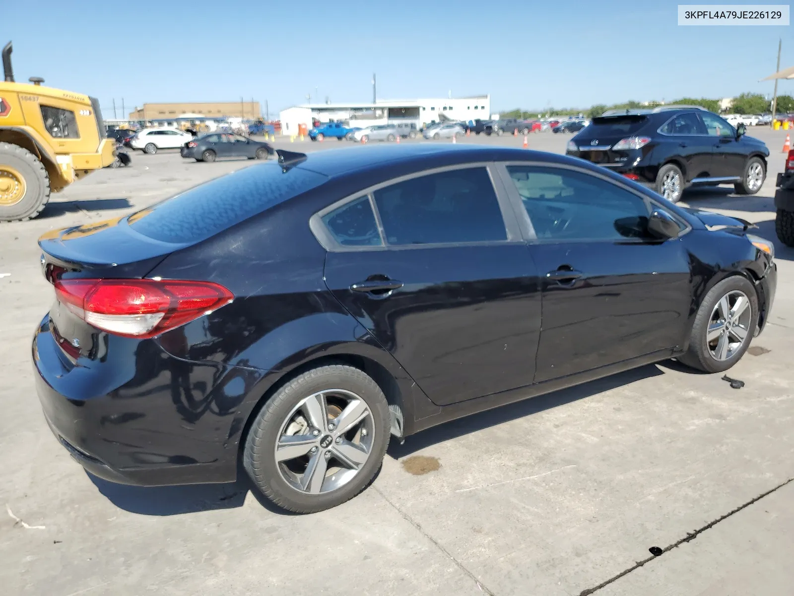 2018 Kia Forte Lx VIN: 3KPFL4A79JE226129 Lot: 66975494