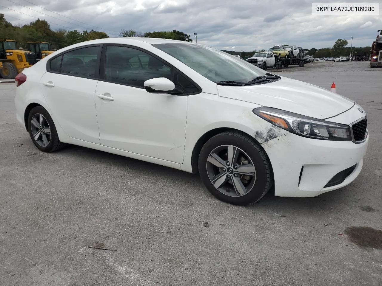 2018 Kia Forte Lx VIN: 3KPFL4A72JE189280 Lot: 67716204