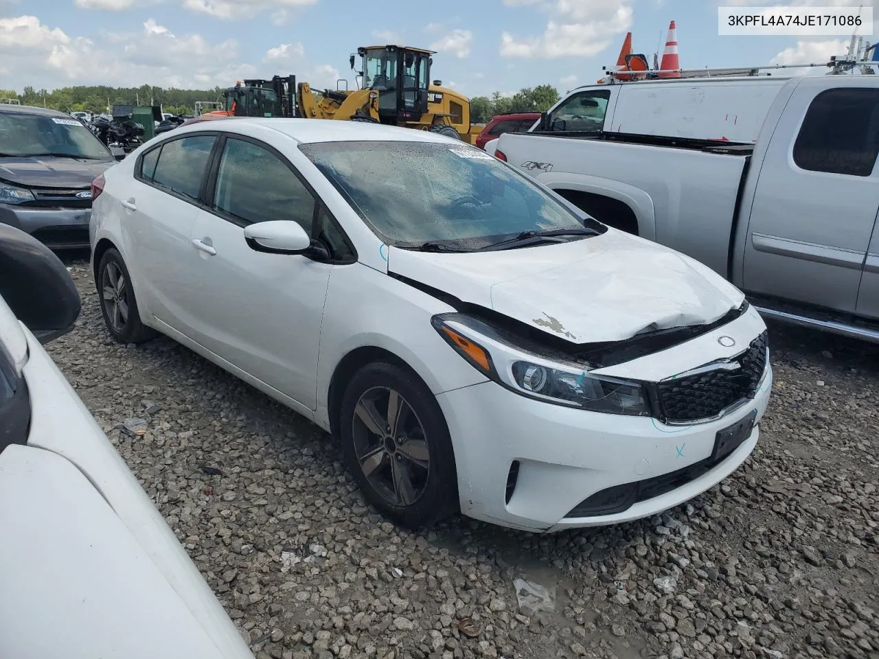 3KPFL4A74JE171086 2018 Kia Forte Lx