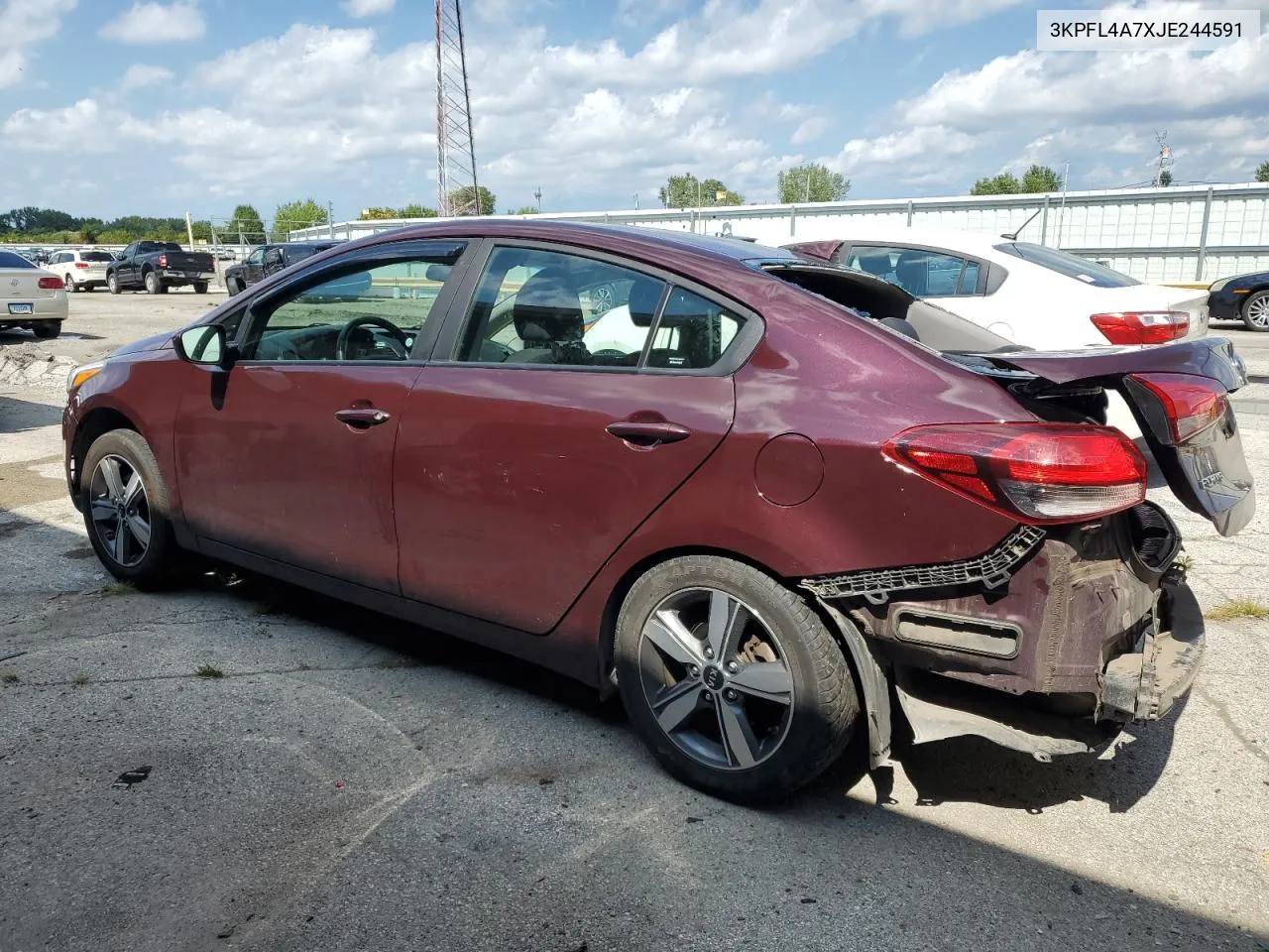 2018 Kia Forte Lx VIN: 3KPFL4A7XJE244591 Lot: 67733884