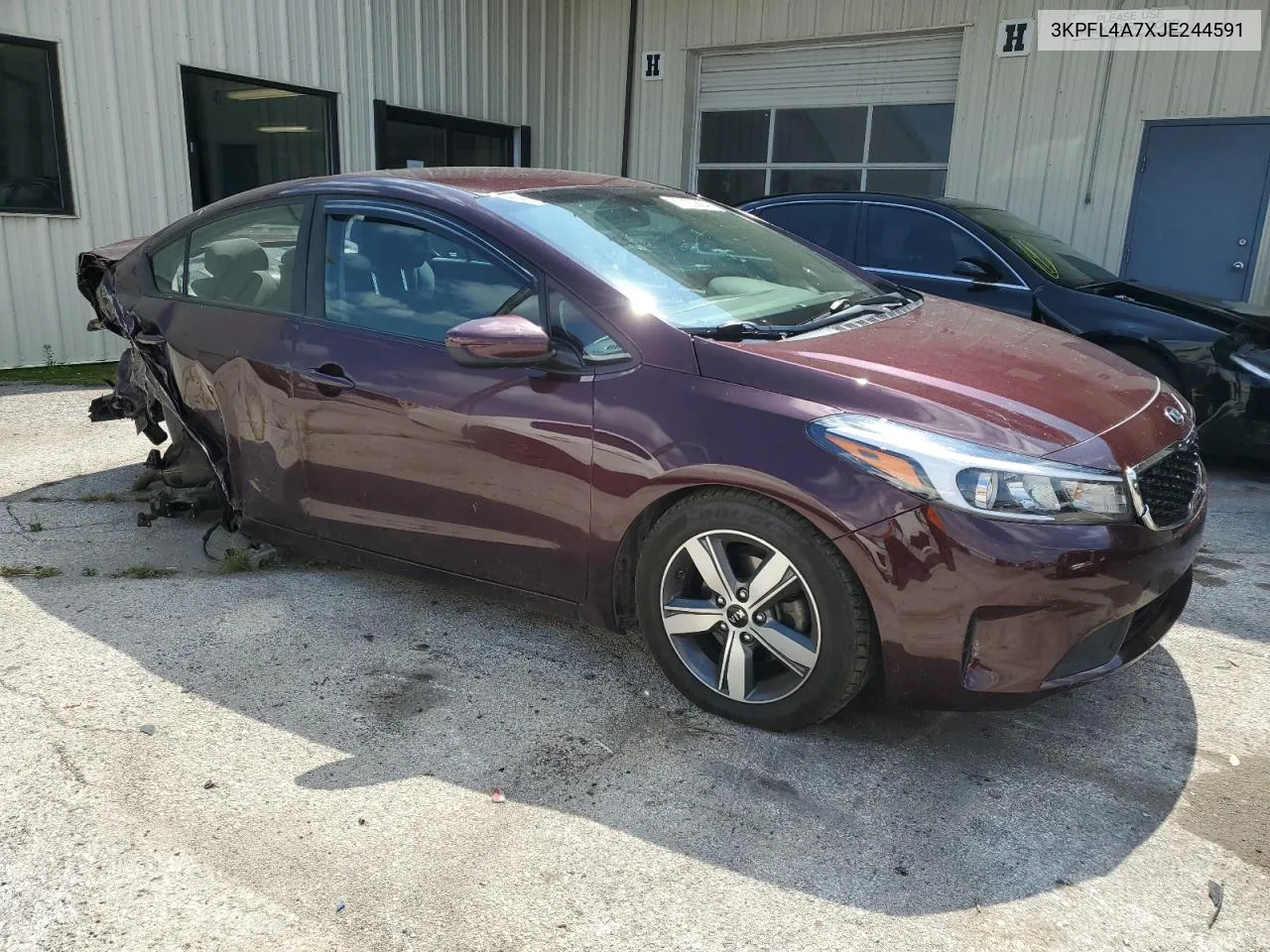 2018 Kia Forte Lx VIN: 3KPFL4A7XJE244591 Lot: 67733884