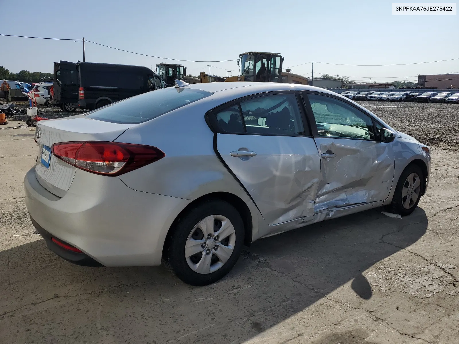 3KPFK4A76JE275422 2018 Kia Forte Lx