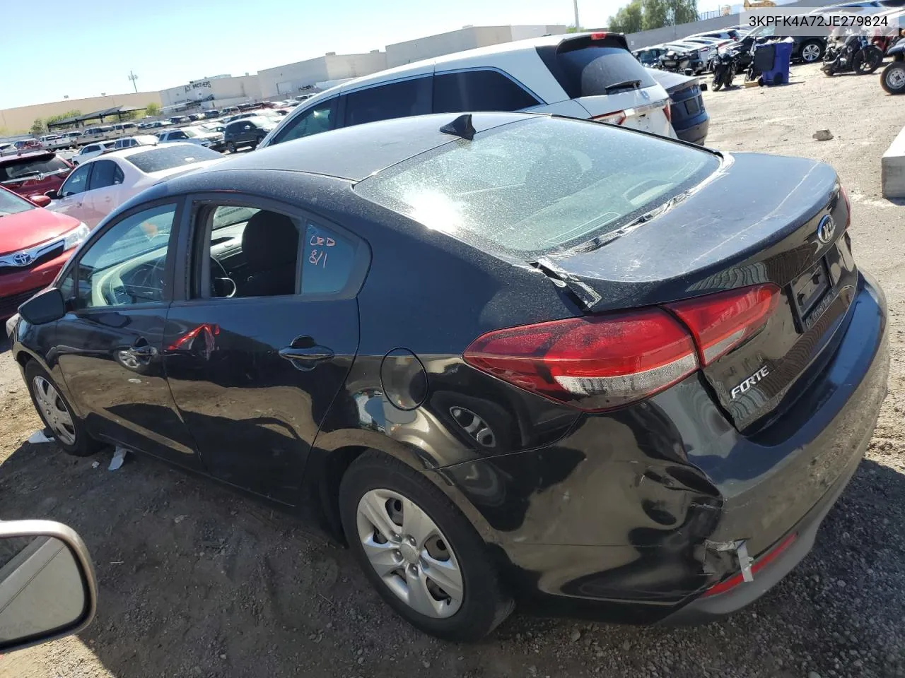 3KPFK4A72JE279824 2018 Kia Forte Lx