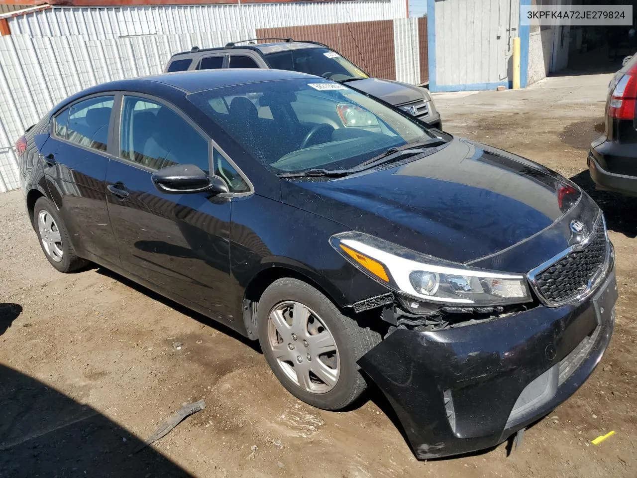 3KPFK4A72JE279824 2018 Kia Forte Lx