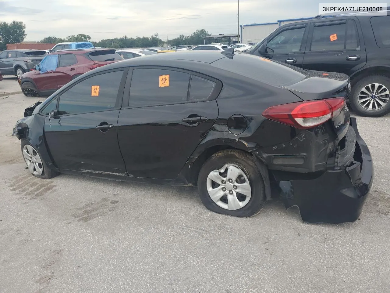 3KPFK4A71JE210008 2018 Kia Forte Lx