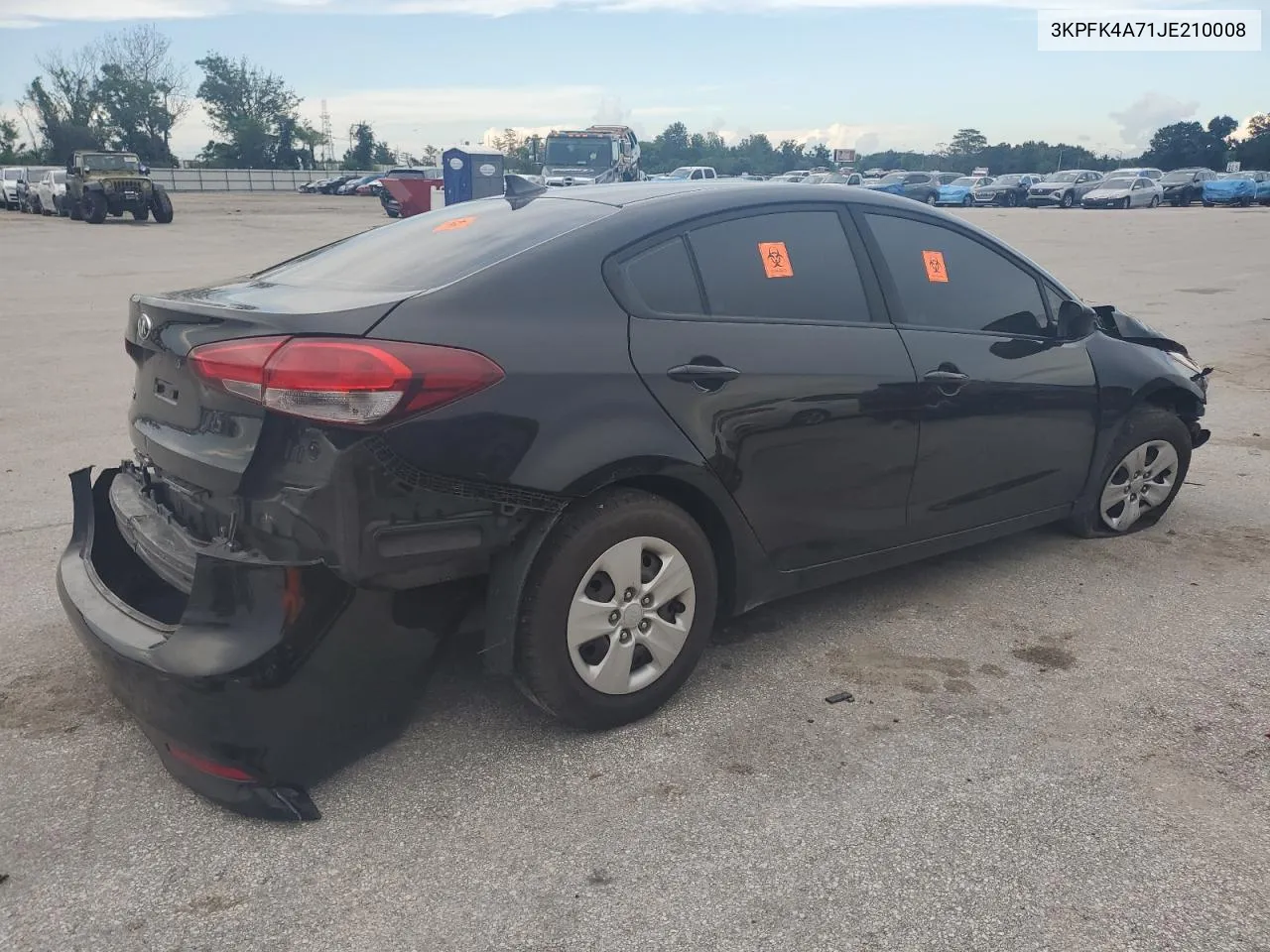 3KPFK4A71JE210008 2018 Kia Forte Lx