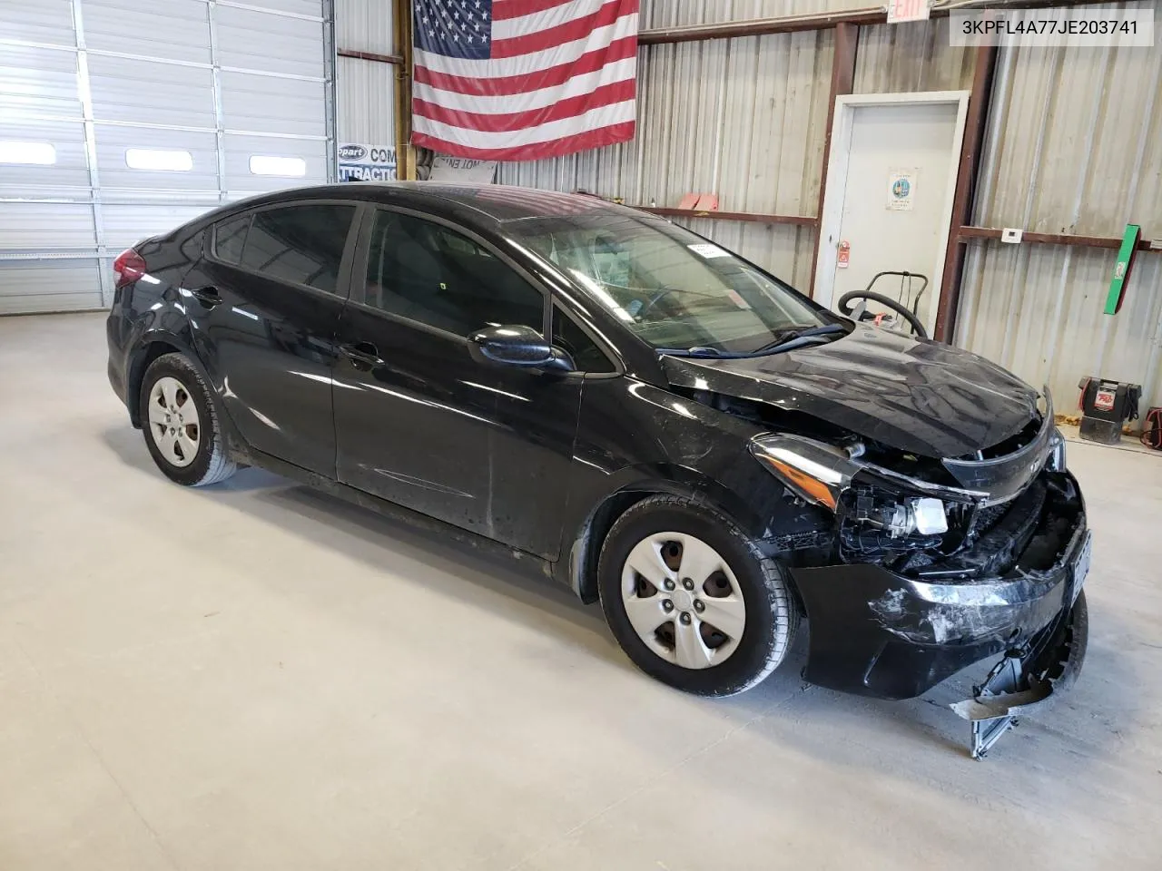 2018 Kia Forte Lx VIN: 3KPFL4A77JE203741 Lot: 68803174