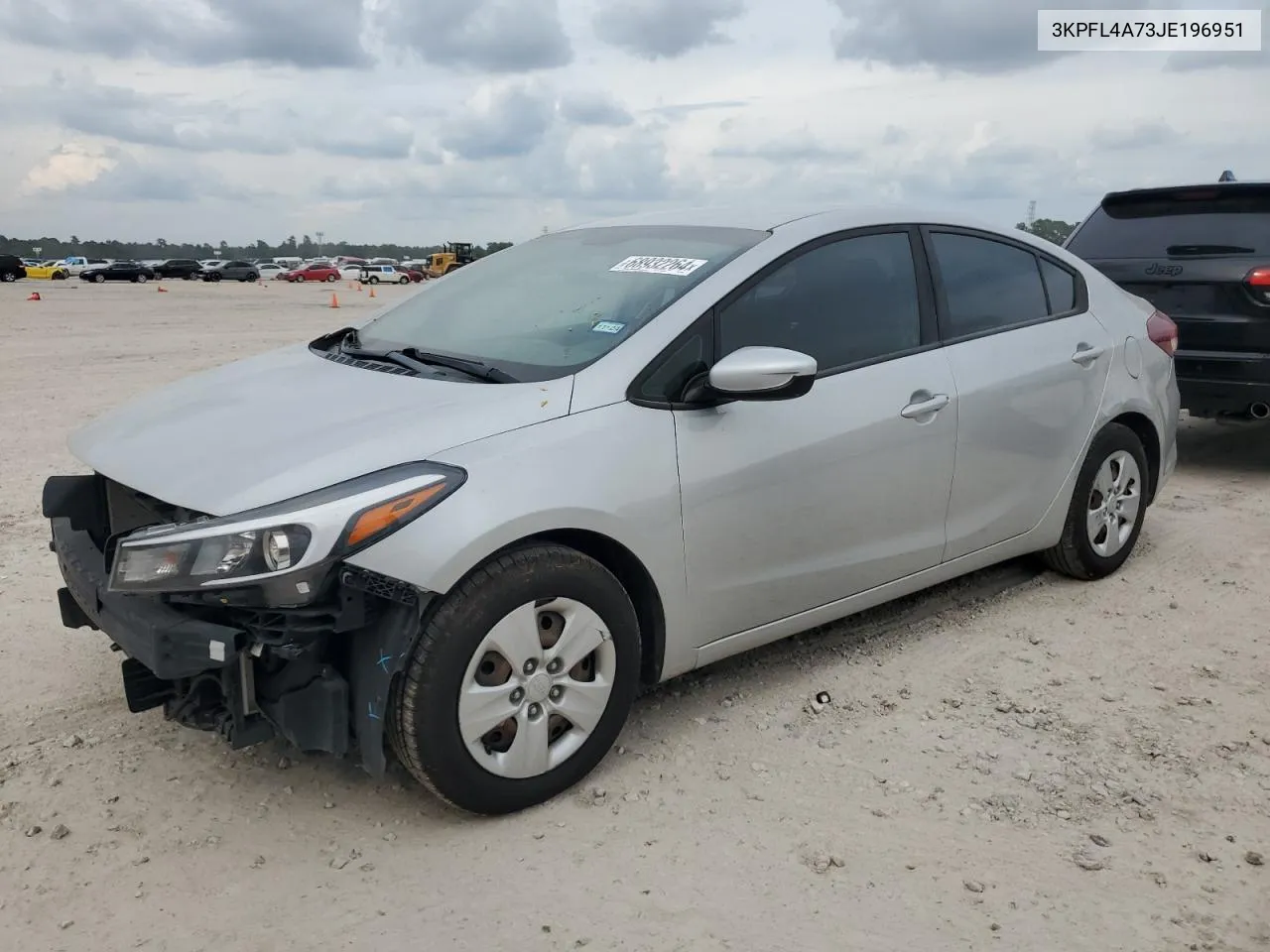 2018 Kia Forte Lx VIN: 3KPFL4A73JE196951 Lot: 68932264