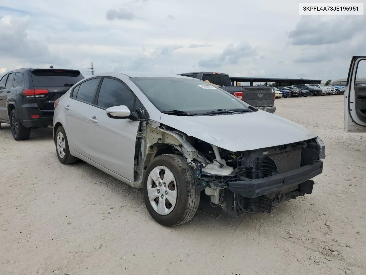 2018 Kia Forte Lx VIN: 3KPFL4A73JE196951 Lot: 68932264