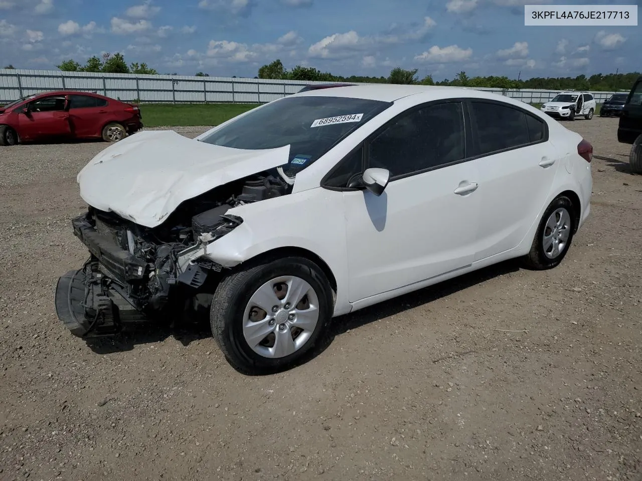 3KPFL4A76JE217713 2018 Kia Forte Lx