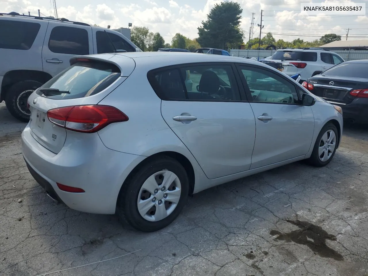 2018 Kia Forte Lx VIN: KNAFK5A81G5635437 Lot: 68976934