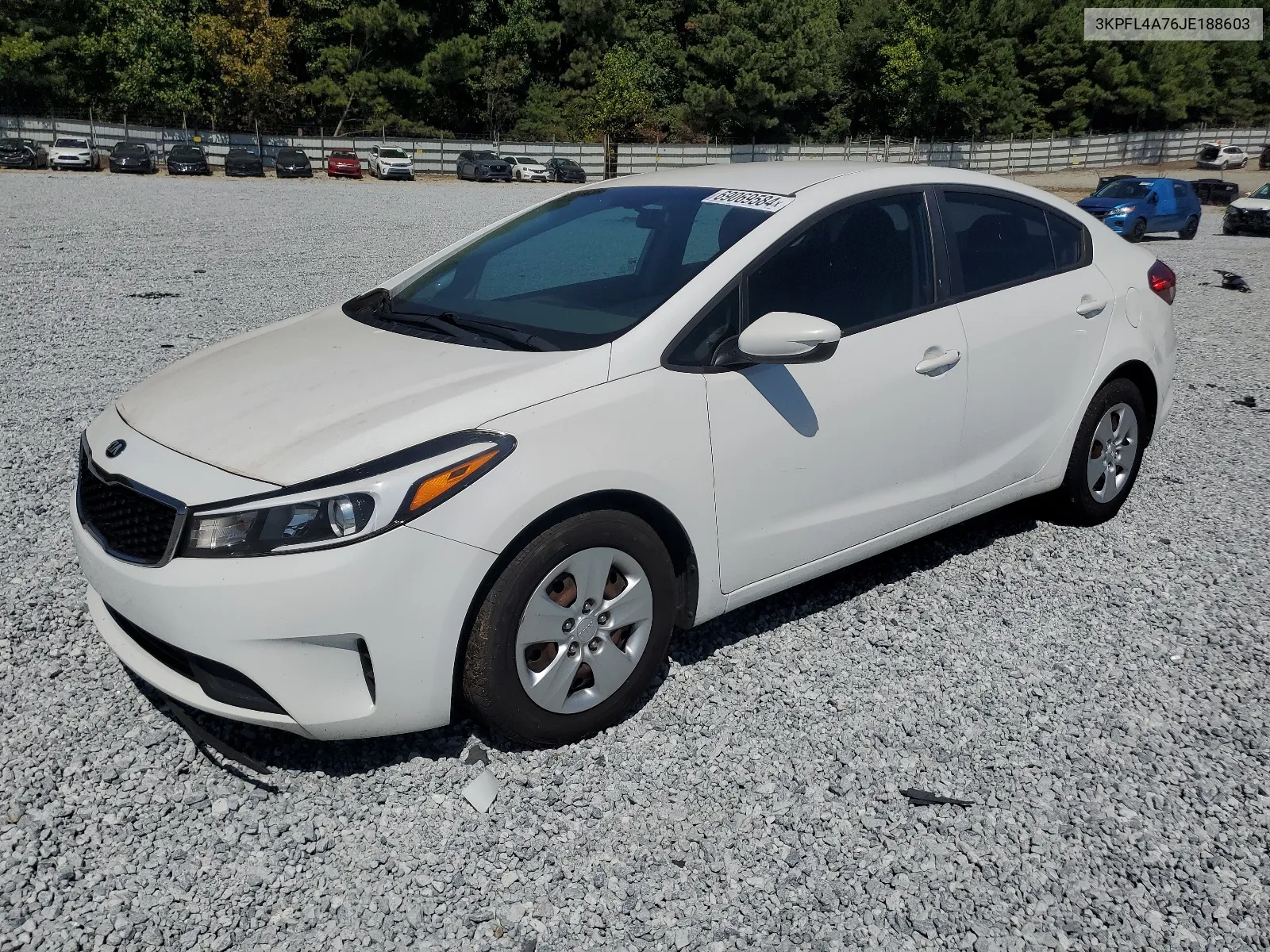 2018 Kia Forte Lx VIN: 3KPFL4A76JE188603 Lot: 69069584