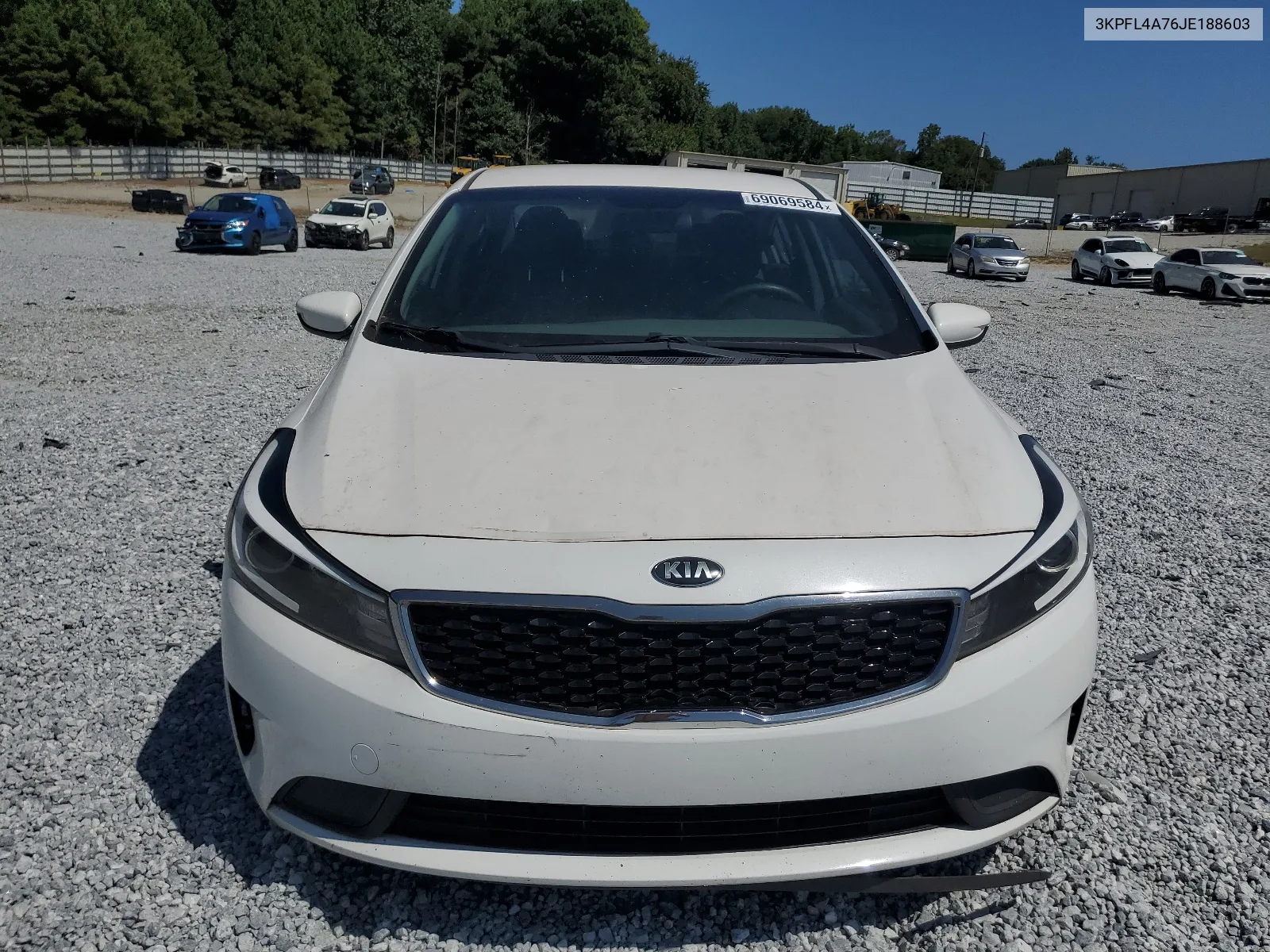 2018 Kia Forte Lx VIN: 3KPFL4A76JE188603 Lot: 69069584