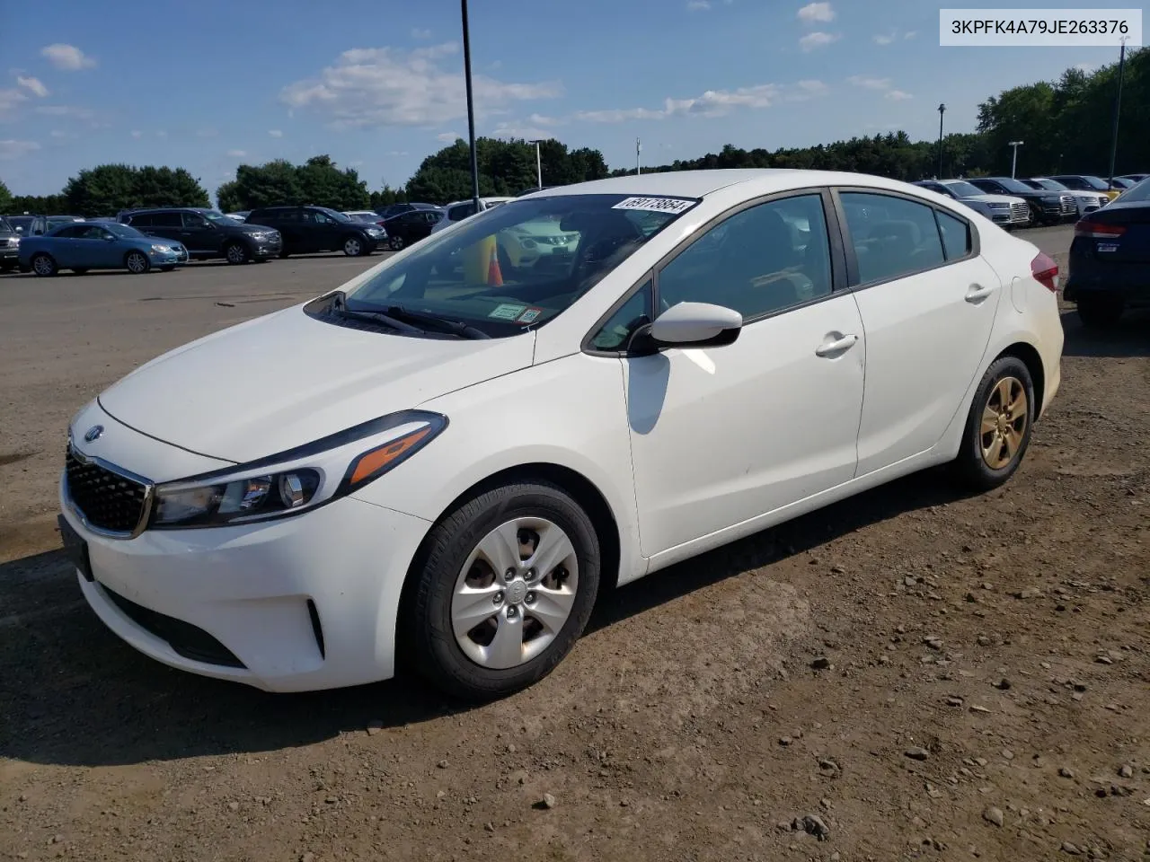 3KPFK4A79JE263376 2018 Kia Forte Lx