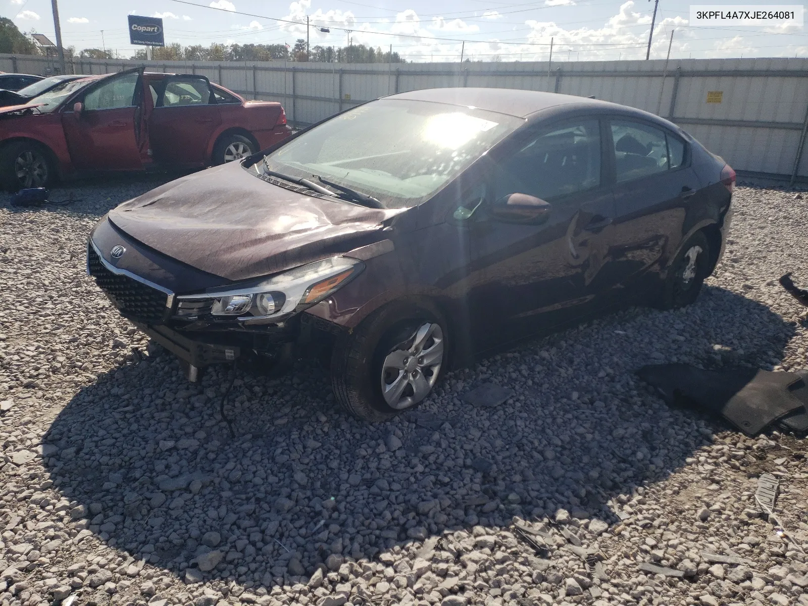 3KPFL4A7XJE264081 2018 Kia Forte Lx