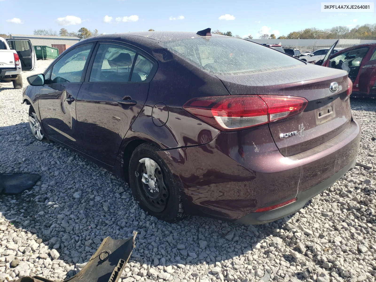 2018 Kia Forte Lx VIN: 3KPFL4A7XJE264081 Lot: 69215634