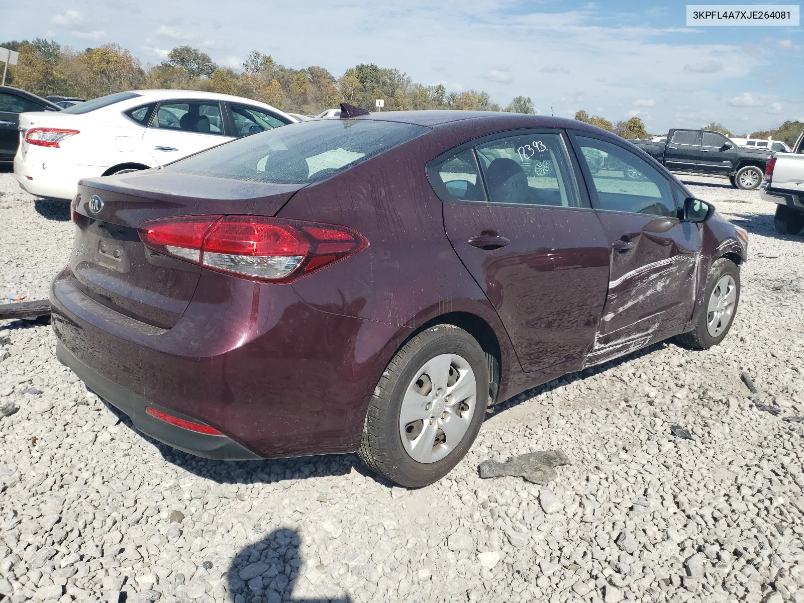 2018 Kia Forte Lx VIN: 3KPFL4A7XJE264081 Lot: 69215634