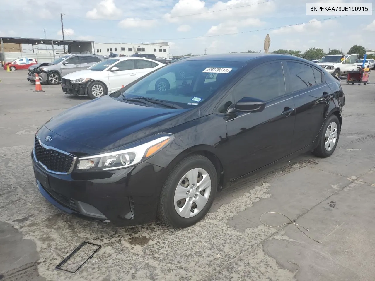 3KPFK4A79JE190915 2018 Kia Forte Lx