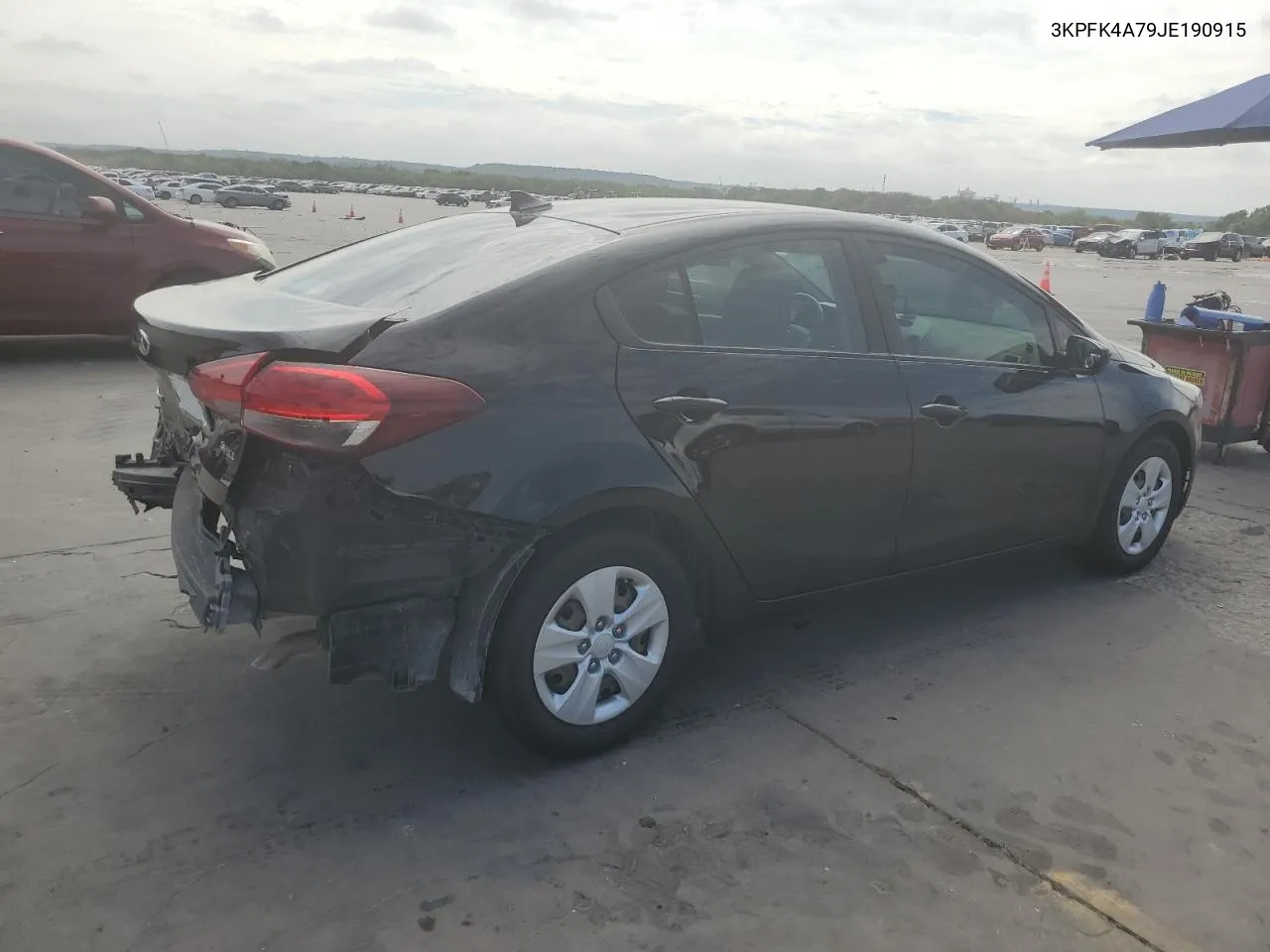 3KPFK4A79JE190915 2018 Kia Forte Lx