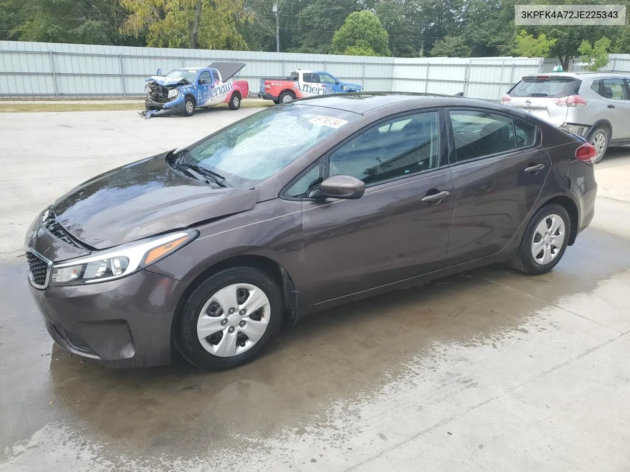 2018 Kia Forte Lx VIN: 3KPFK4A72JE225343 Lot: 69795134