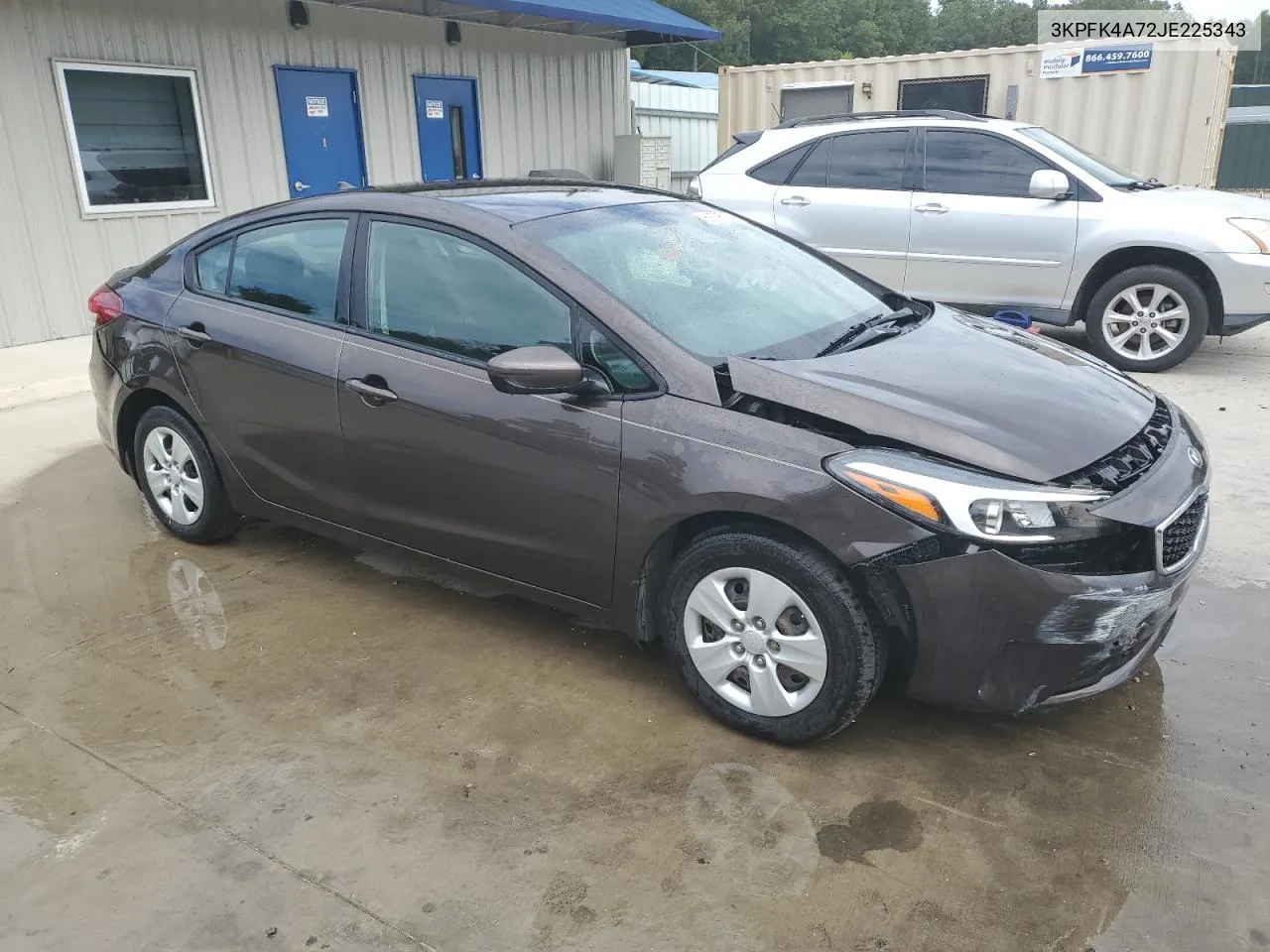 3KPFK4A72JE225343 2018 Kia Forte Lx