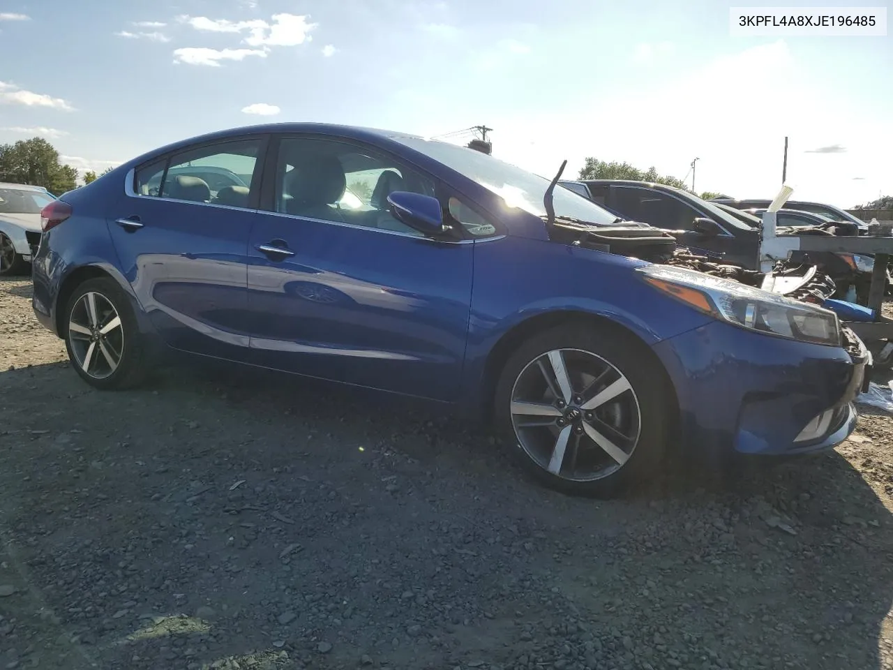 2018 Kia Forte Ex VIN: 3KPFL4A8XJE196485 Lot: 69815974