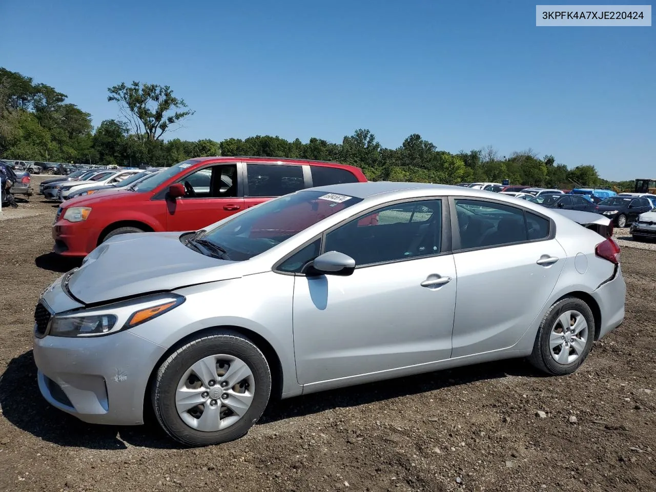 3KPFK4A7XJE220424 2018 Kia Forte Lx