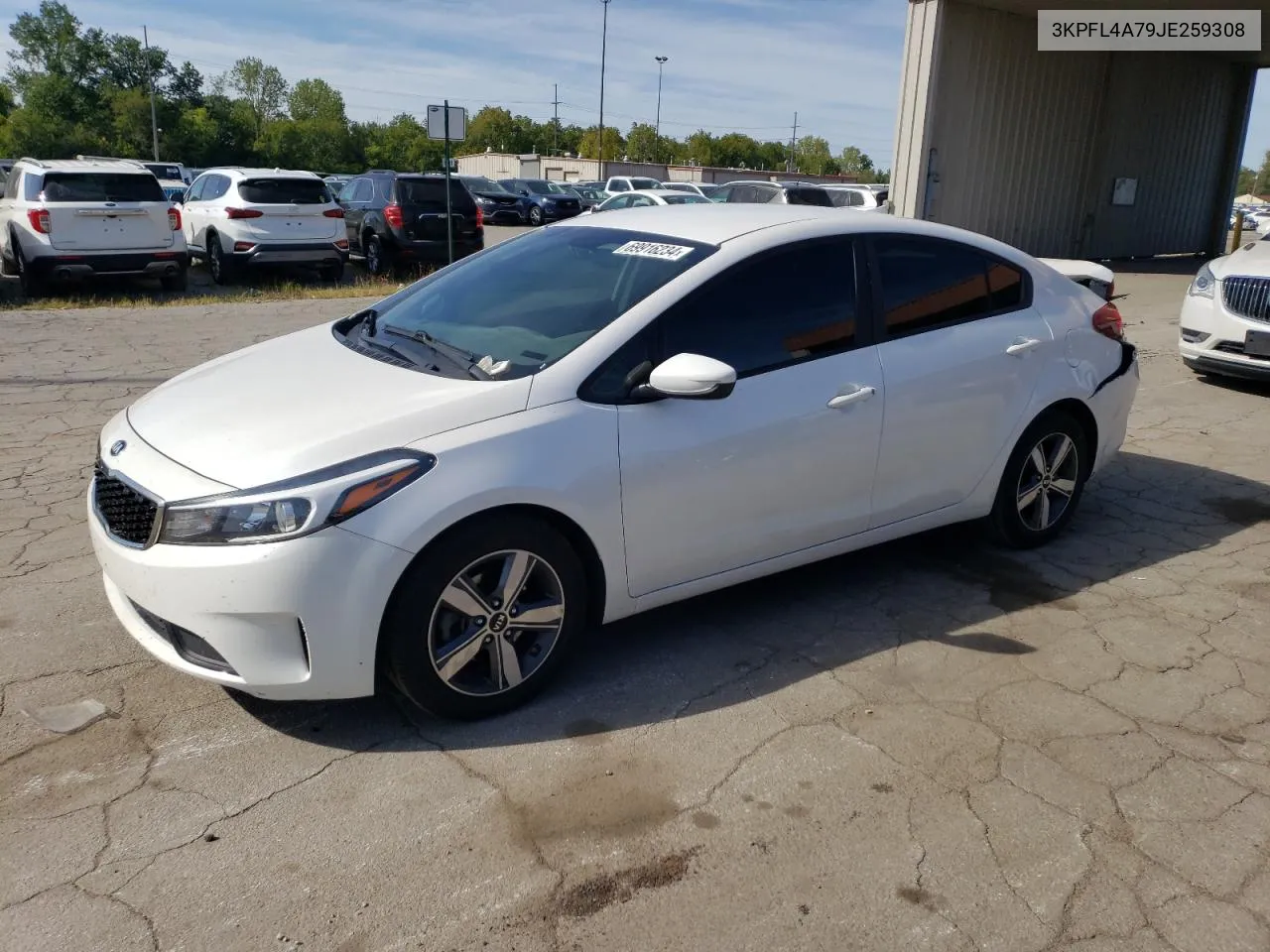 2018 Kia Forte Lx VIN: 3KPFL4A79JE259308 Lot: 69916234