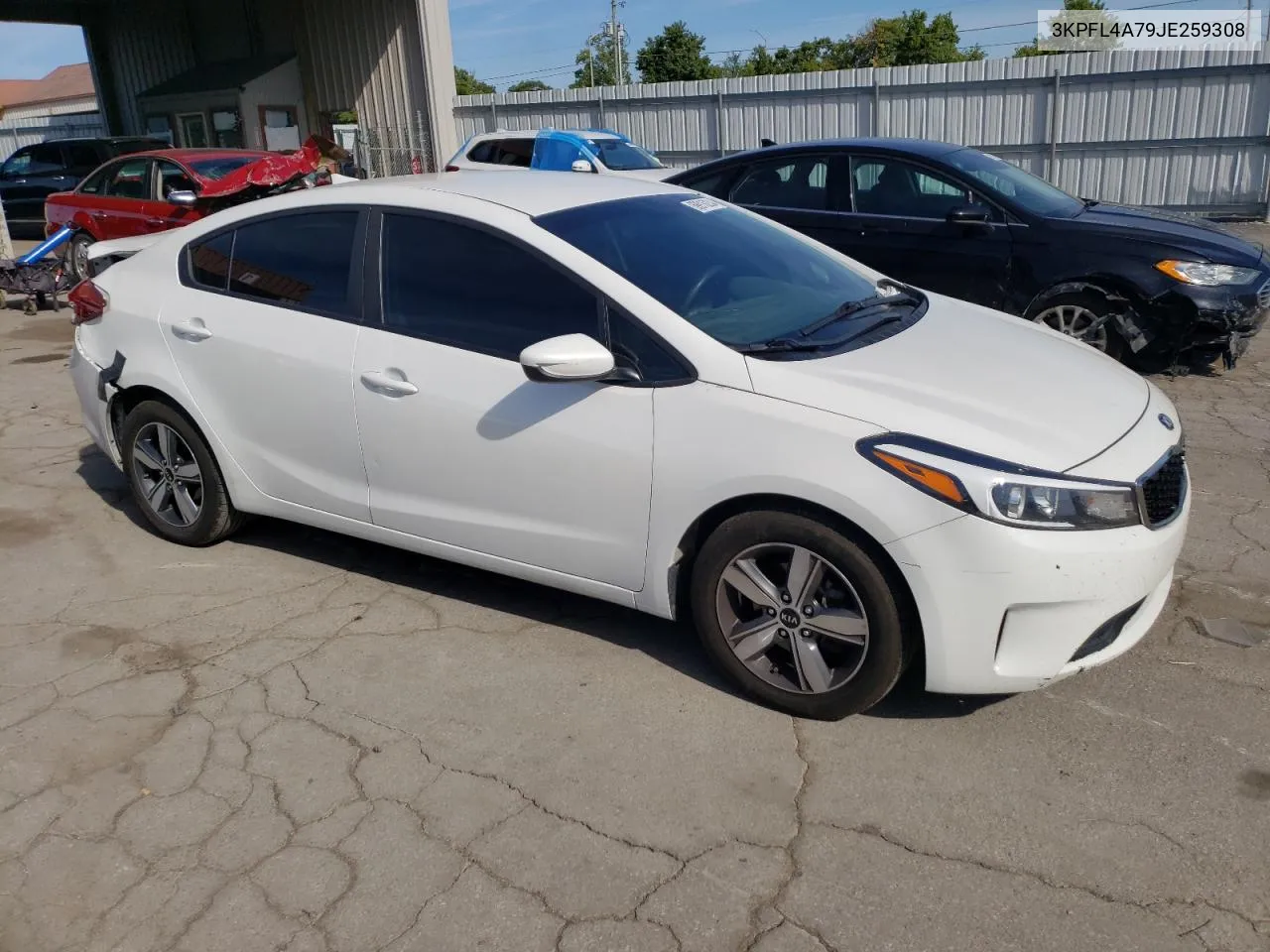 2018 Kia Forte Lx VIN: 3KPFL4A79JE259308 Lot: 69916234