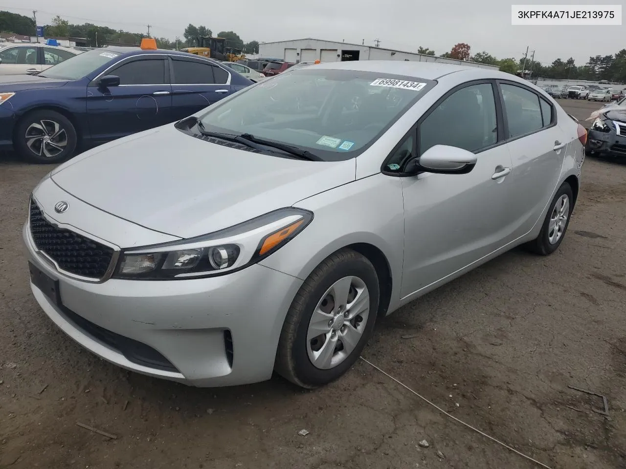 3KPFK4A71JE213975 2018 Kia Forte Lx